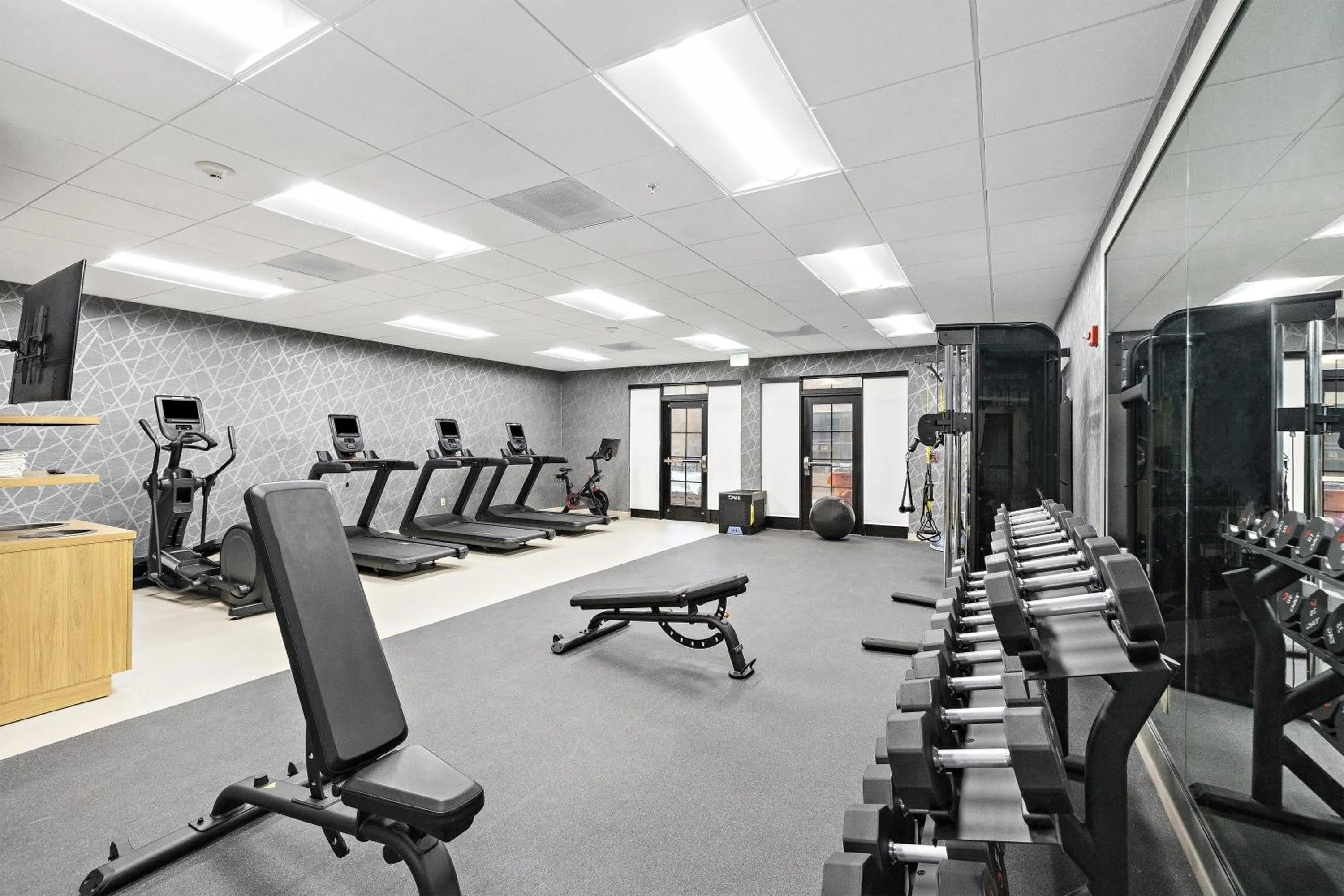 Fitness centre/facilities in Homewood Suites Lancaster
