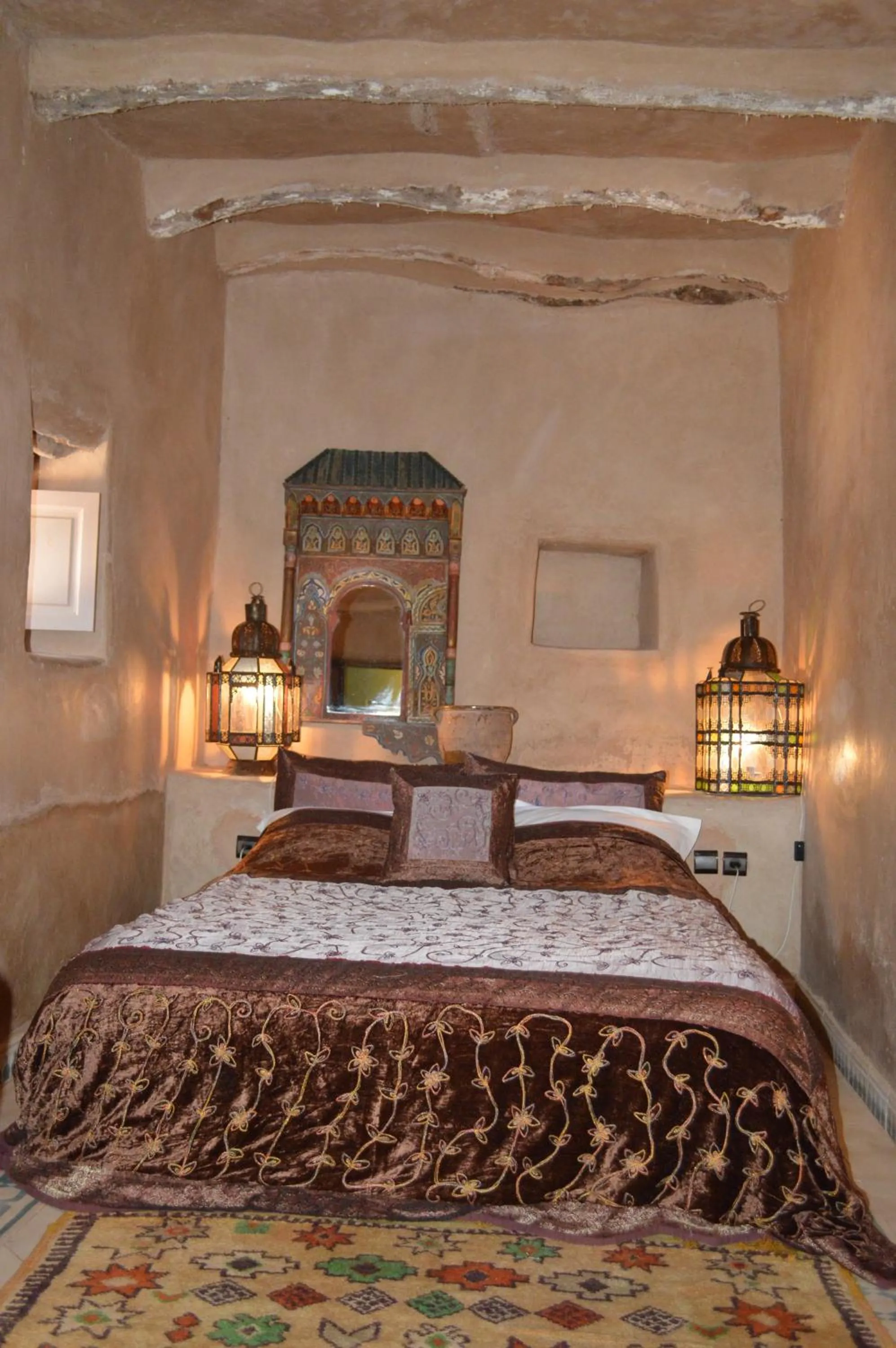 Decorative detail in Kasbah Gousteau