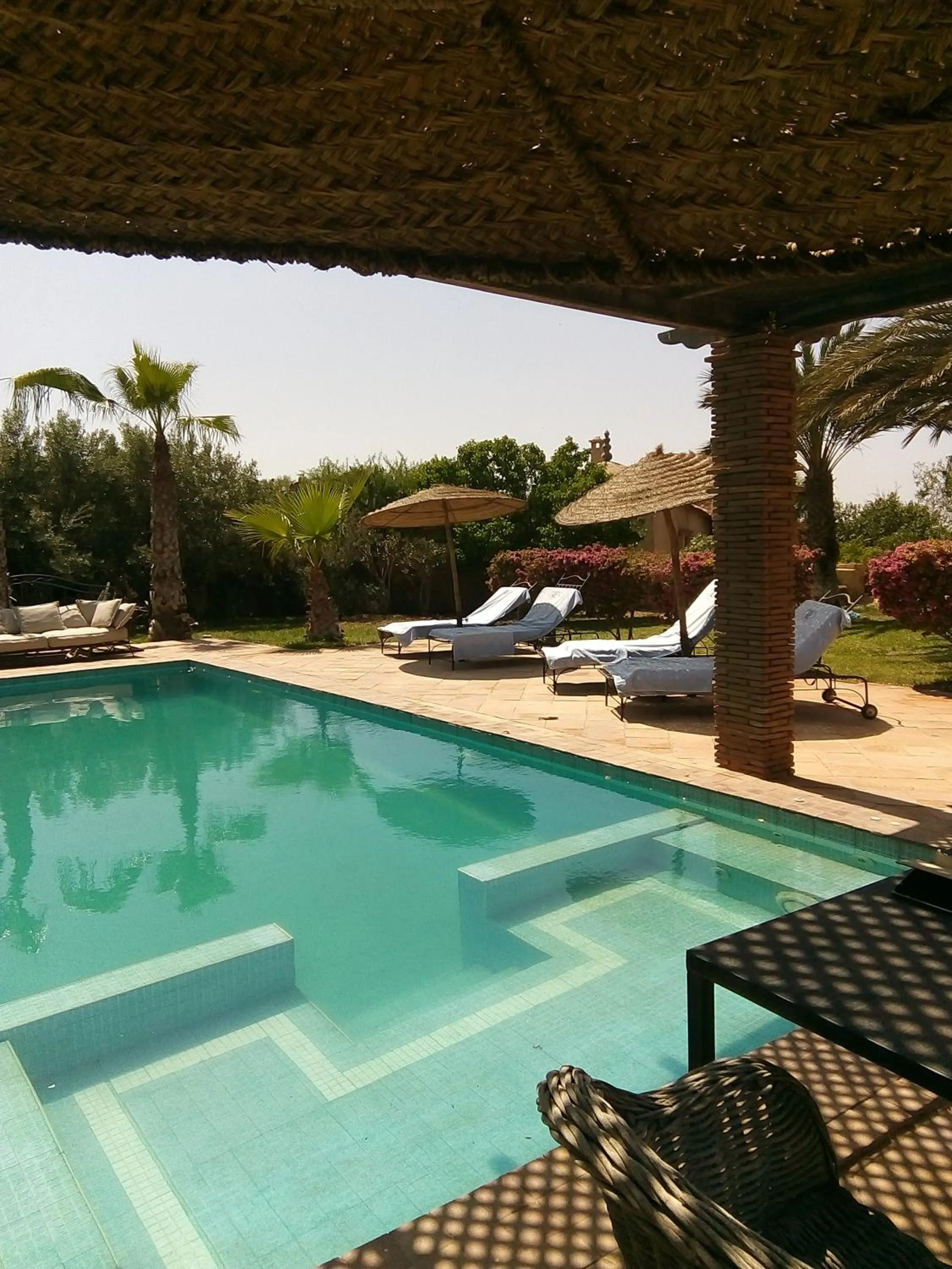 Garden in Kasbah Gousteau