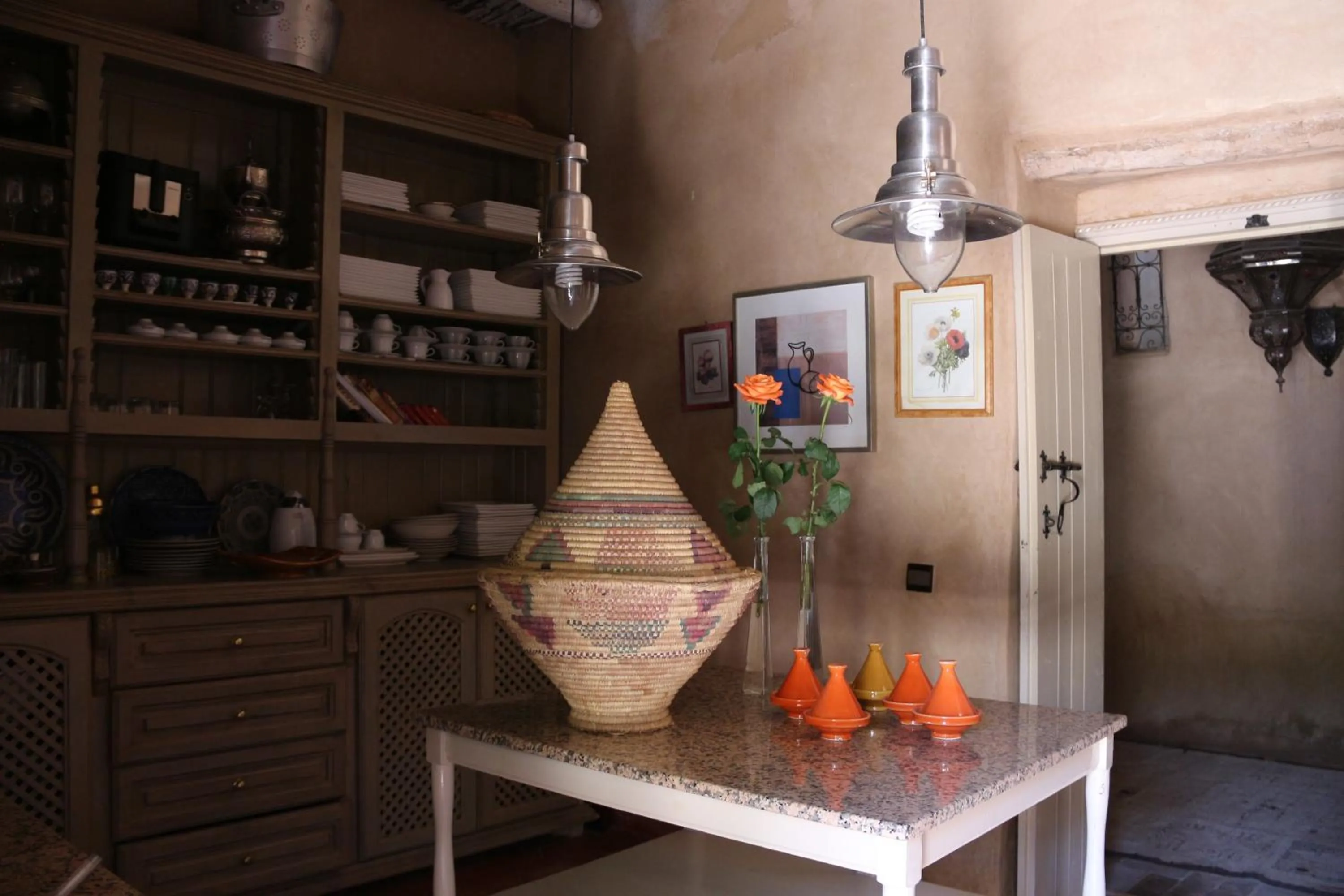 Kitchen or kitchenette in Kasbah Gousteau