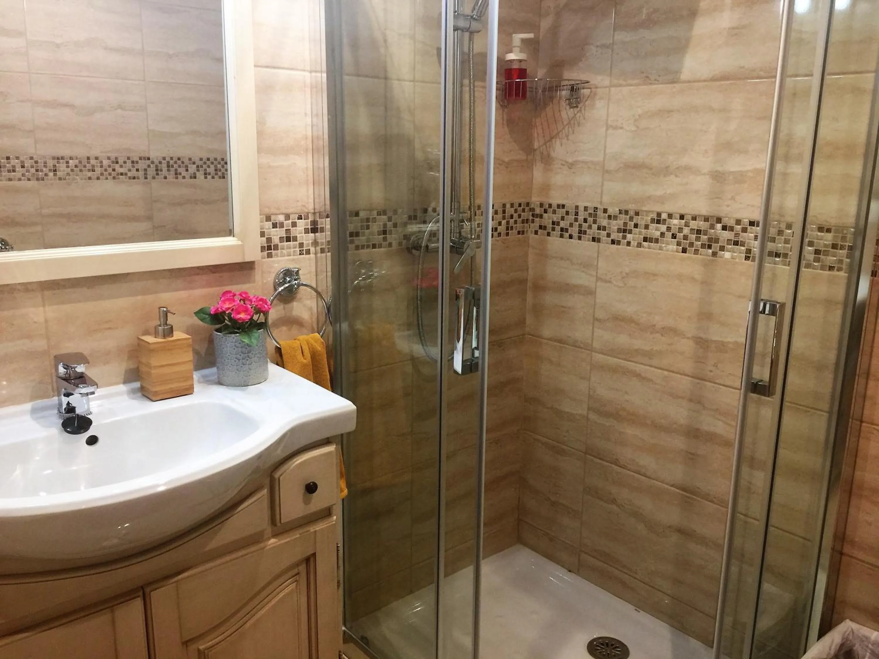 Shower in Casa las Torres B&B