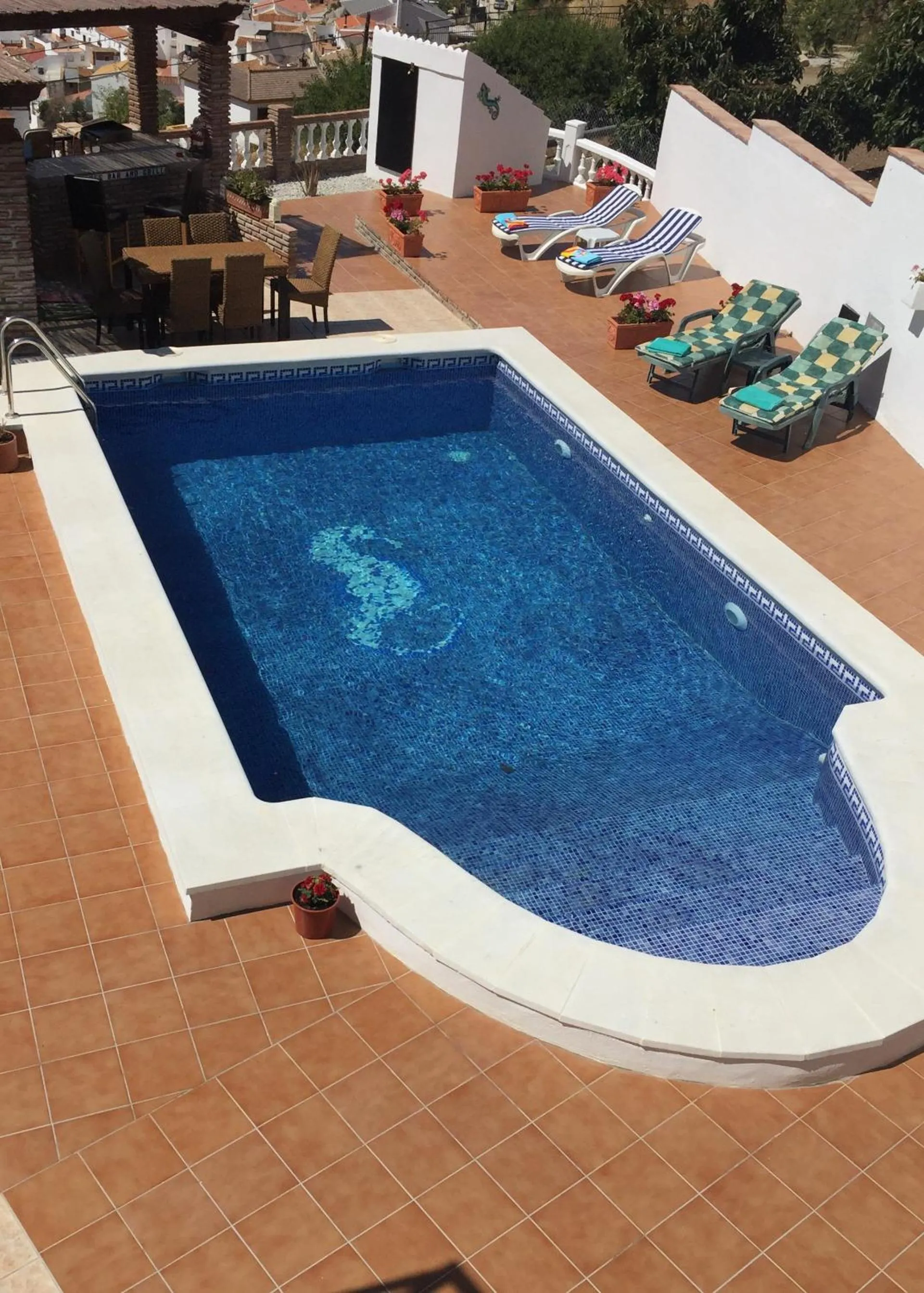 Swimming pool in Casa las Torres B&B