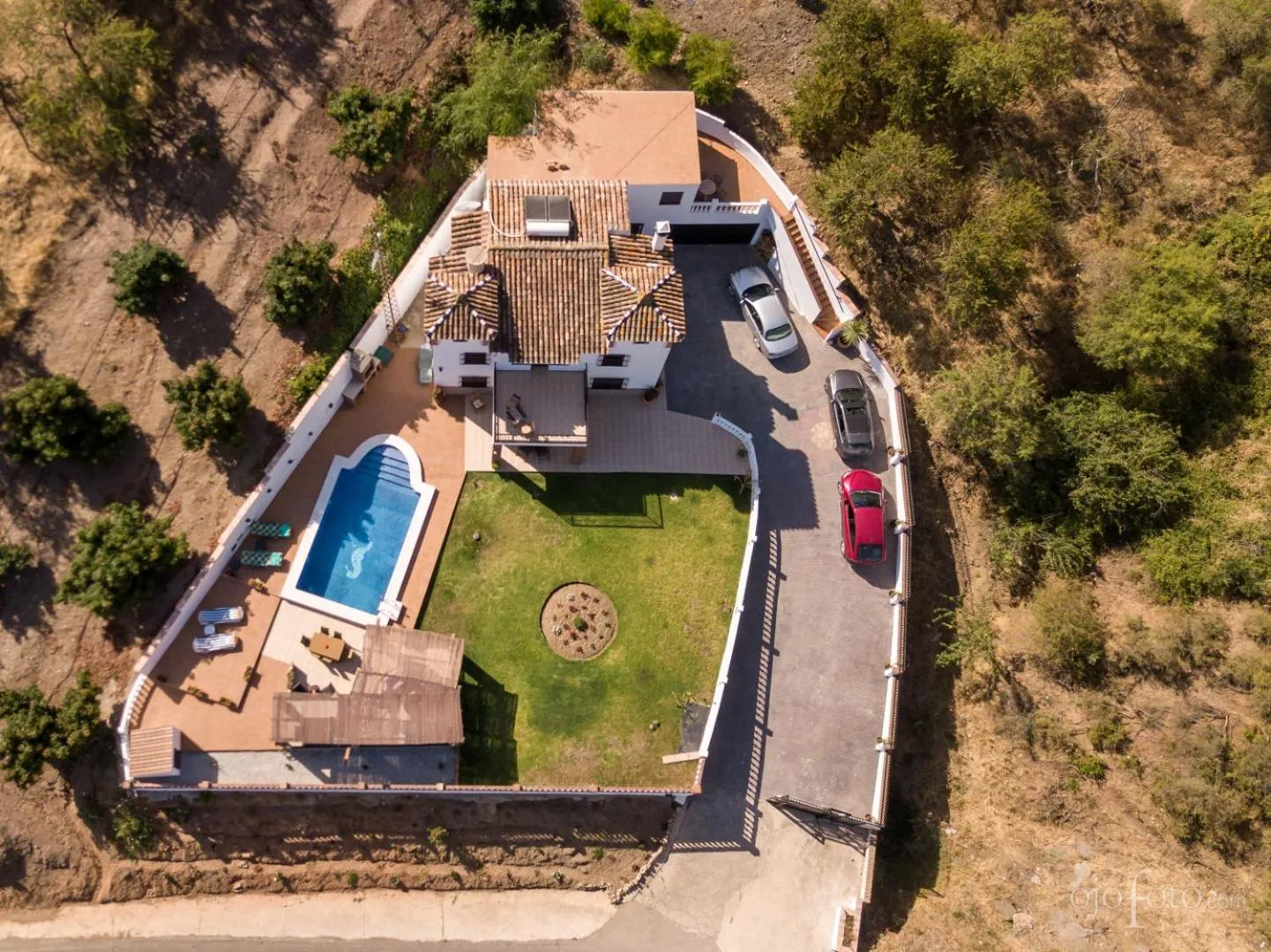 Bird's eye view in Casa las Torres B&B