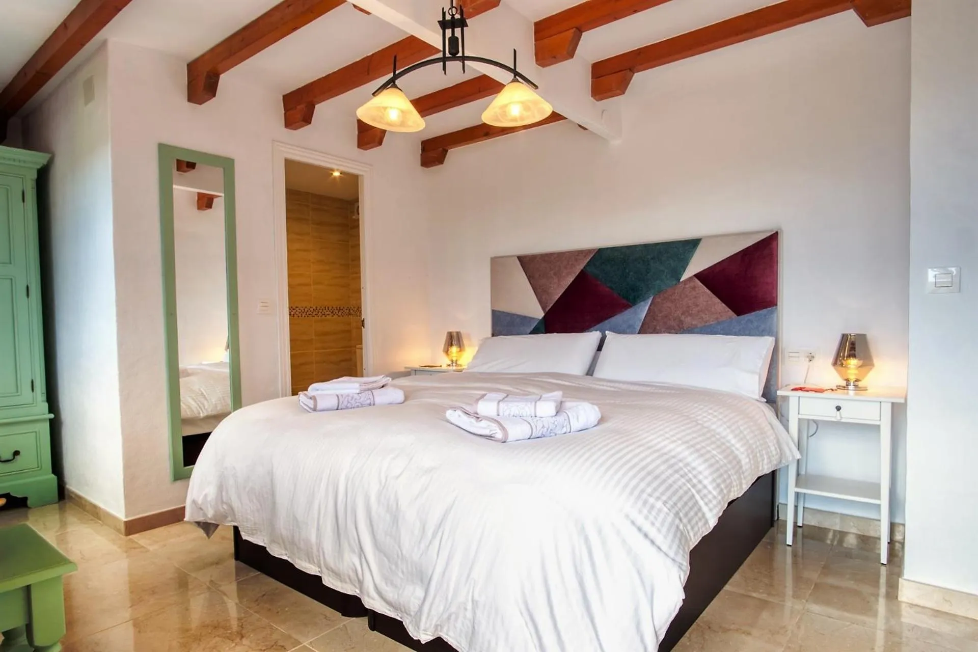 Bedroom, Bed in Casa las Torres B&B