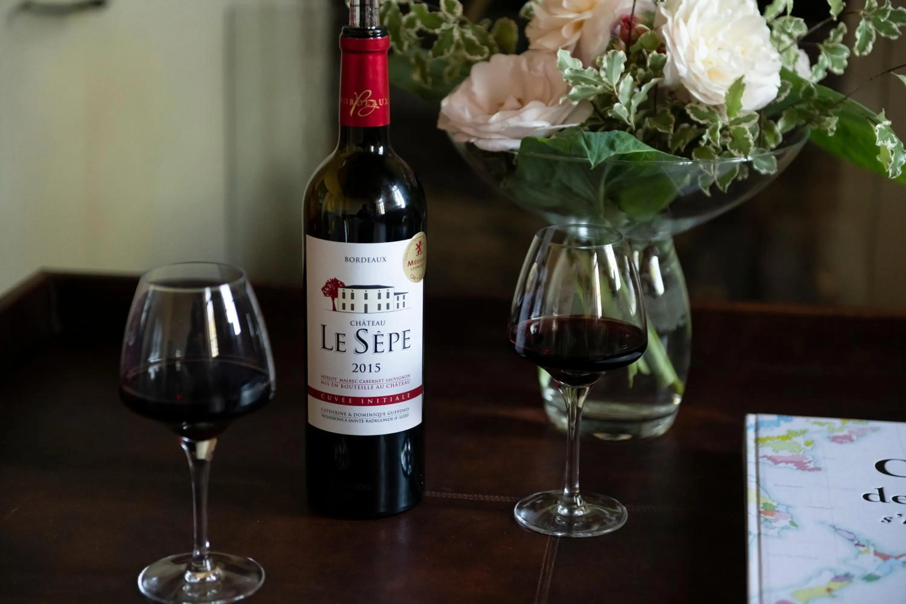 Food and drinks in Maison Le Sèpe - Vignoble Bio et Maison d'hôtes