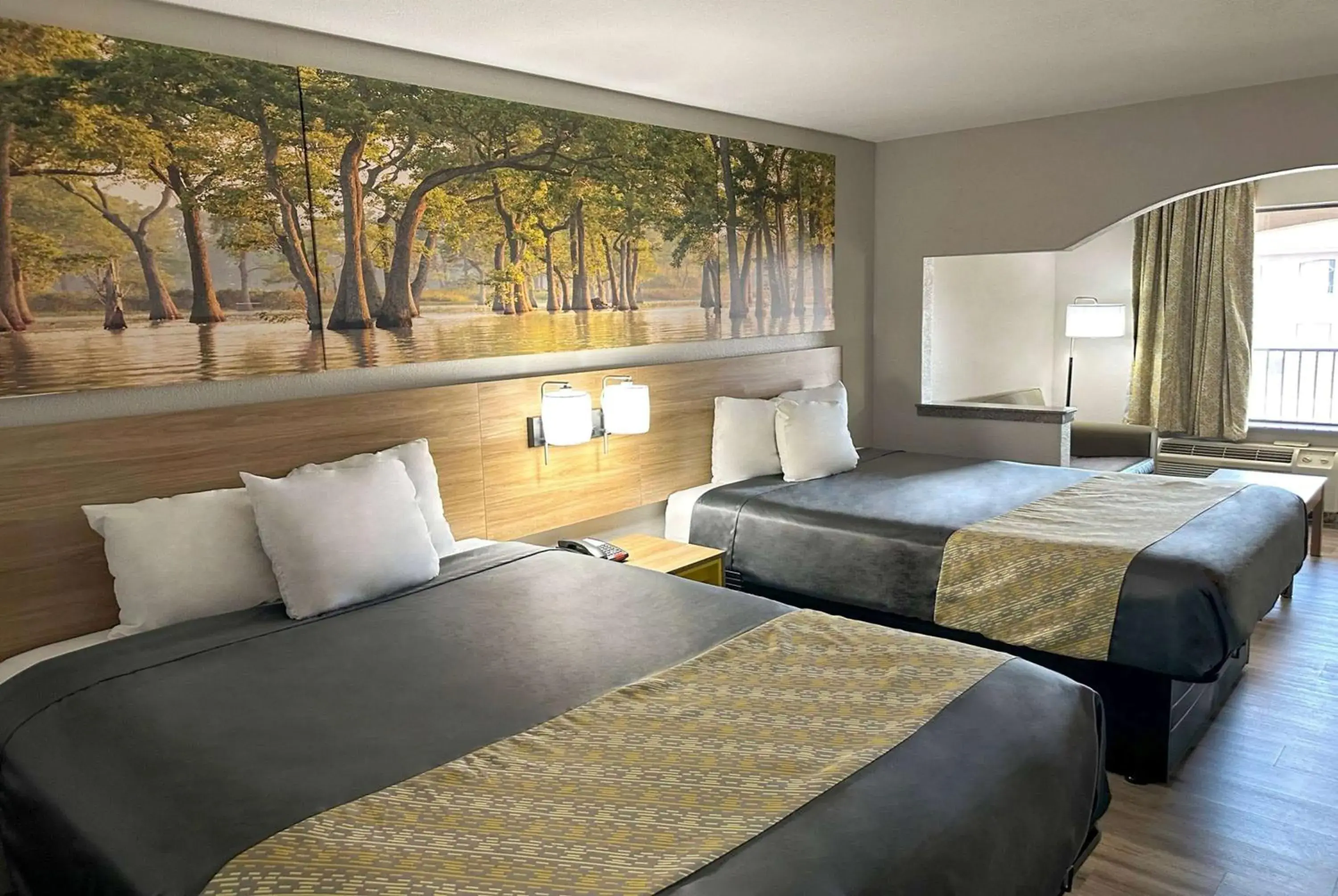 Queen Room with Two Queen Beds - Disability Access - Smoking in Days Inn & Suites by Wyndham Opelousas Queen Room with Two Queen Beds - Disability Access - Smoking in Days Inn & Suites by Wyndham Opelousas