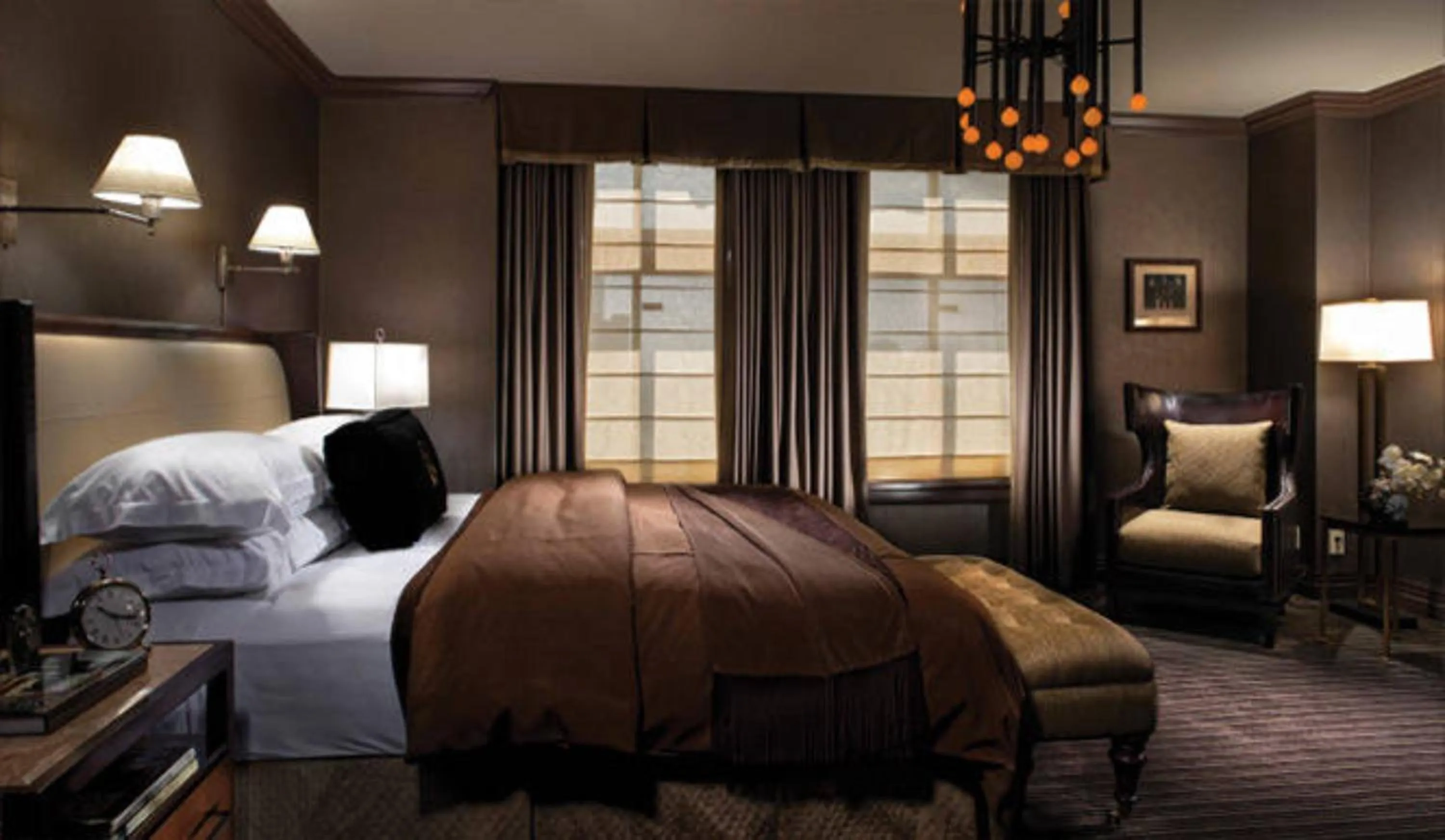 Bed in Los Angeles Athletic Club