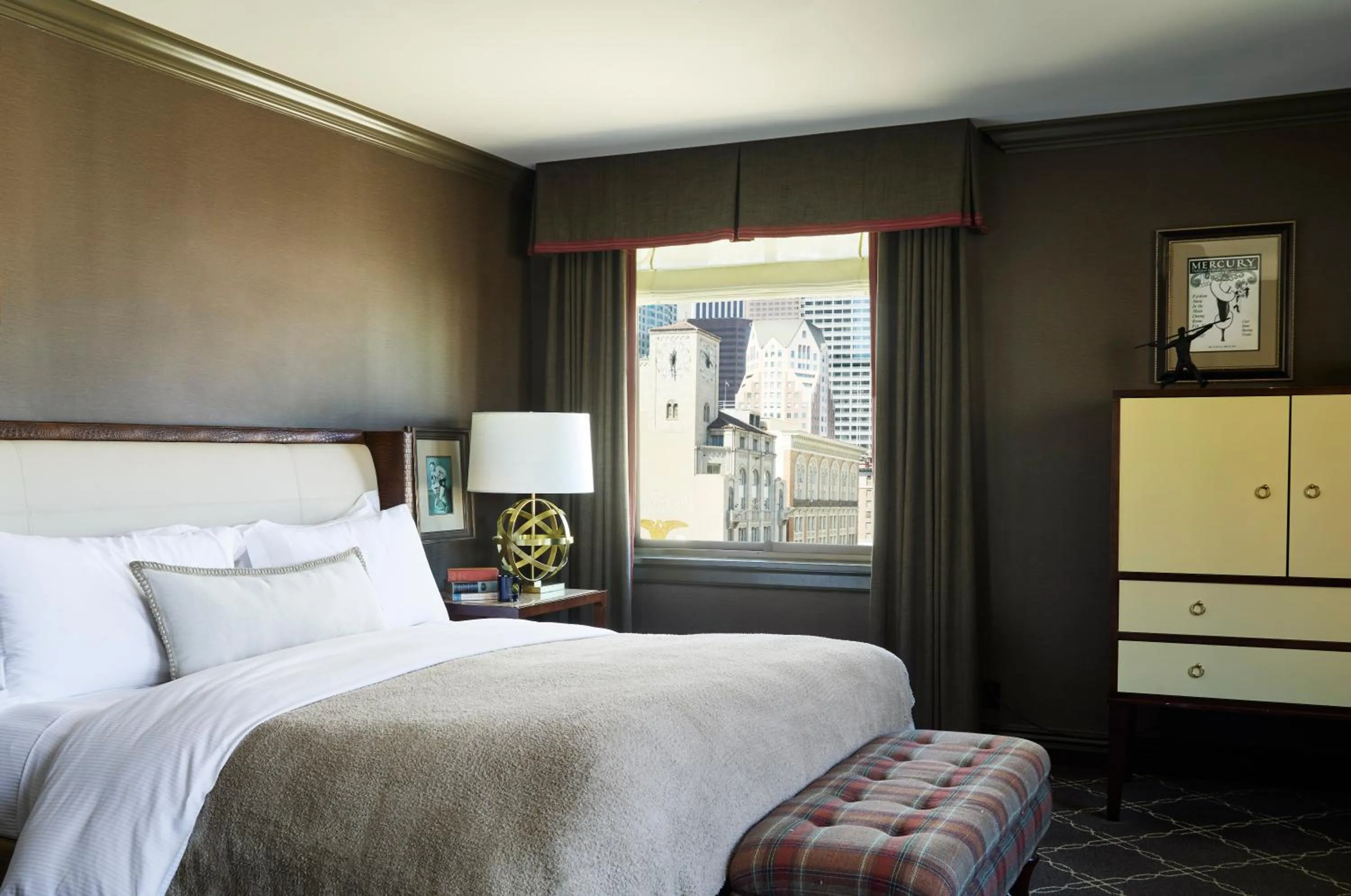 Bed in Los Angeles Athletic Club