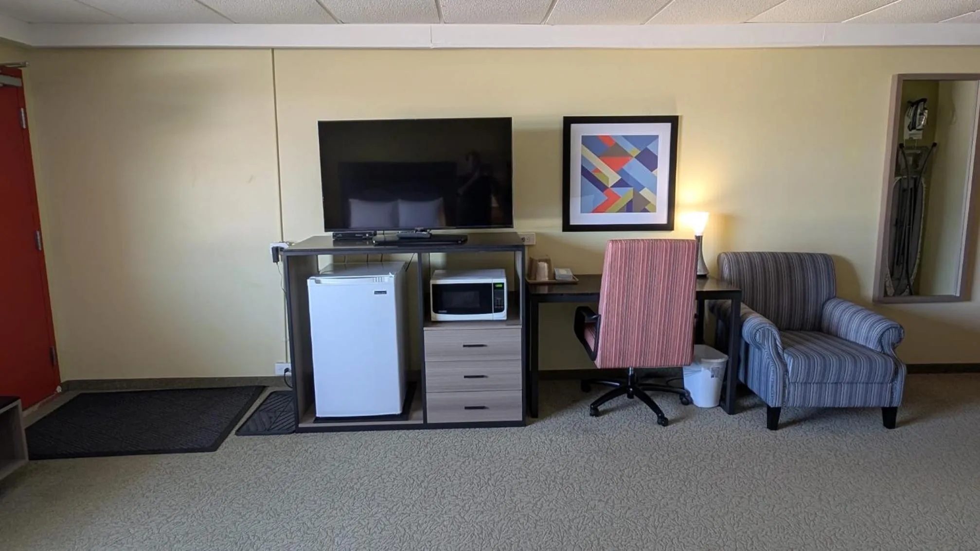 Bedroom in Northland Motel