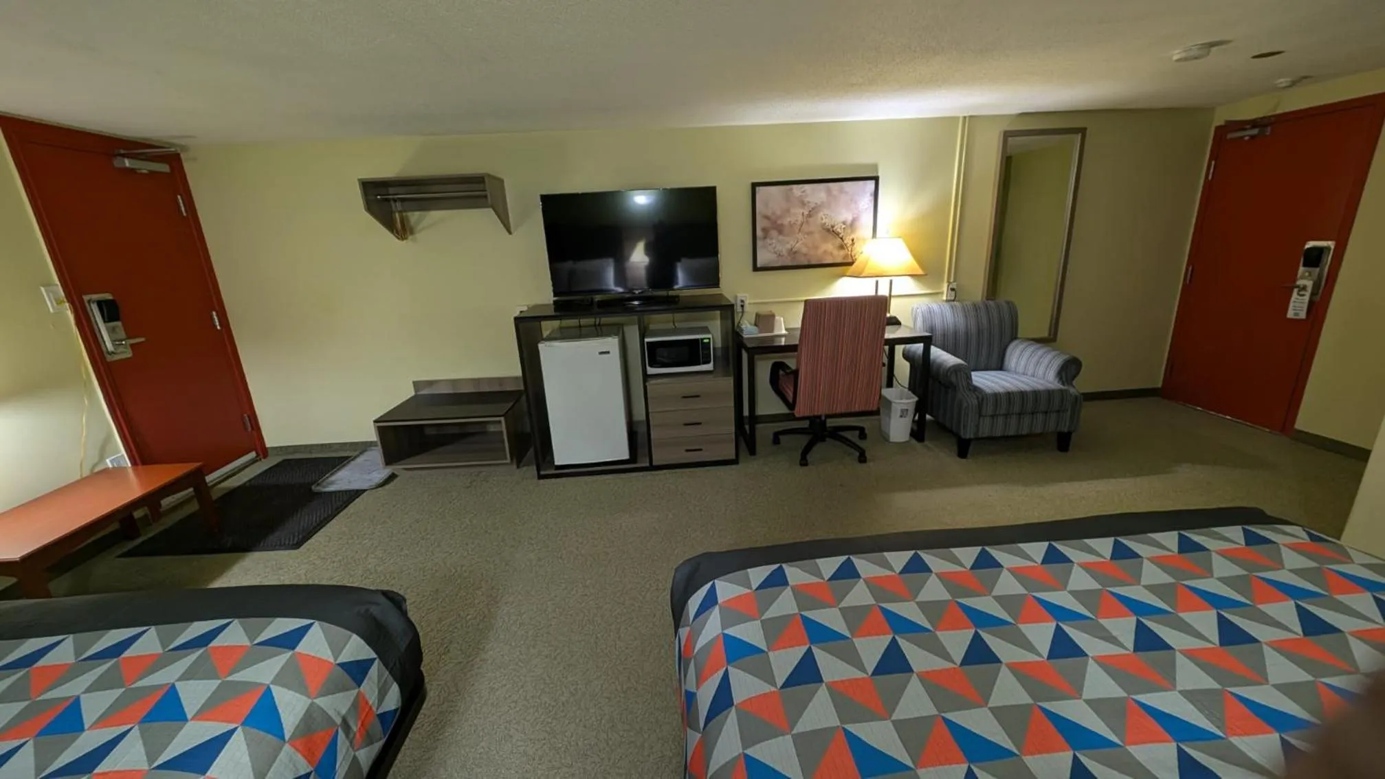 Bedroom, Bed in Northland Motel