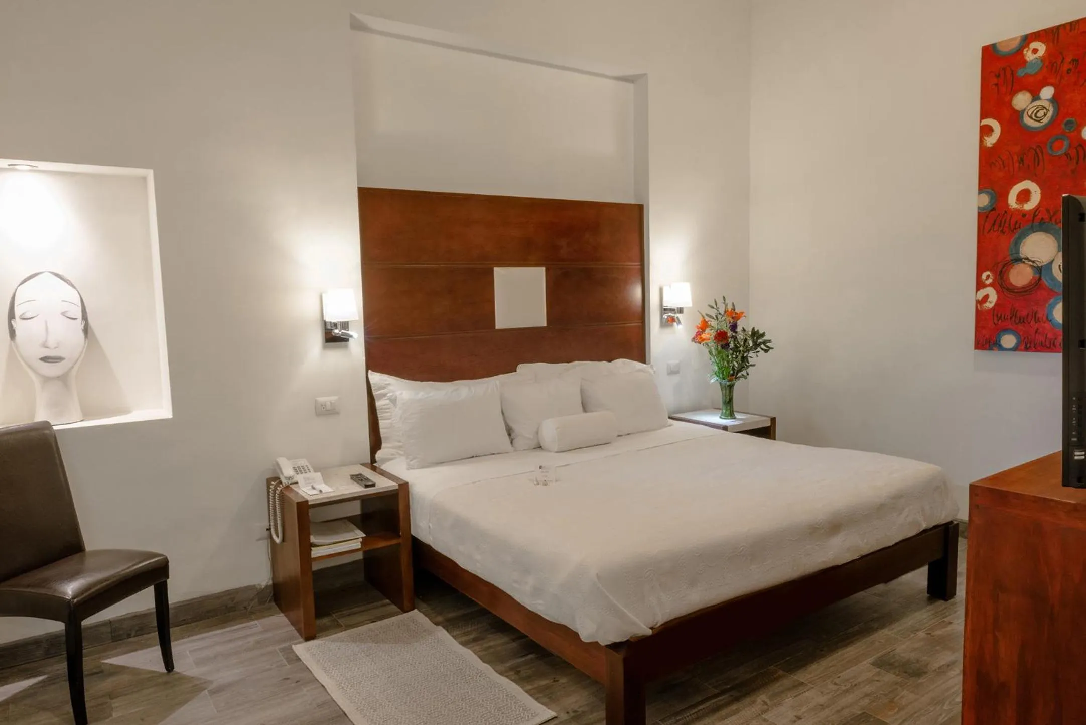 Bedroom, Bed in Hotel La Morada