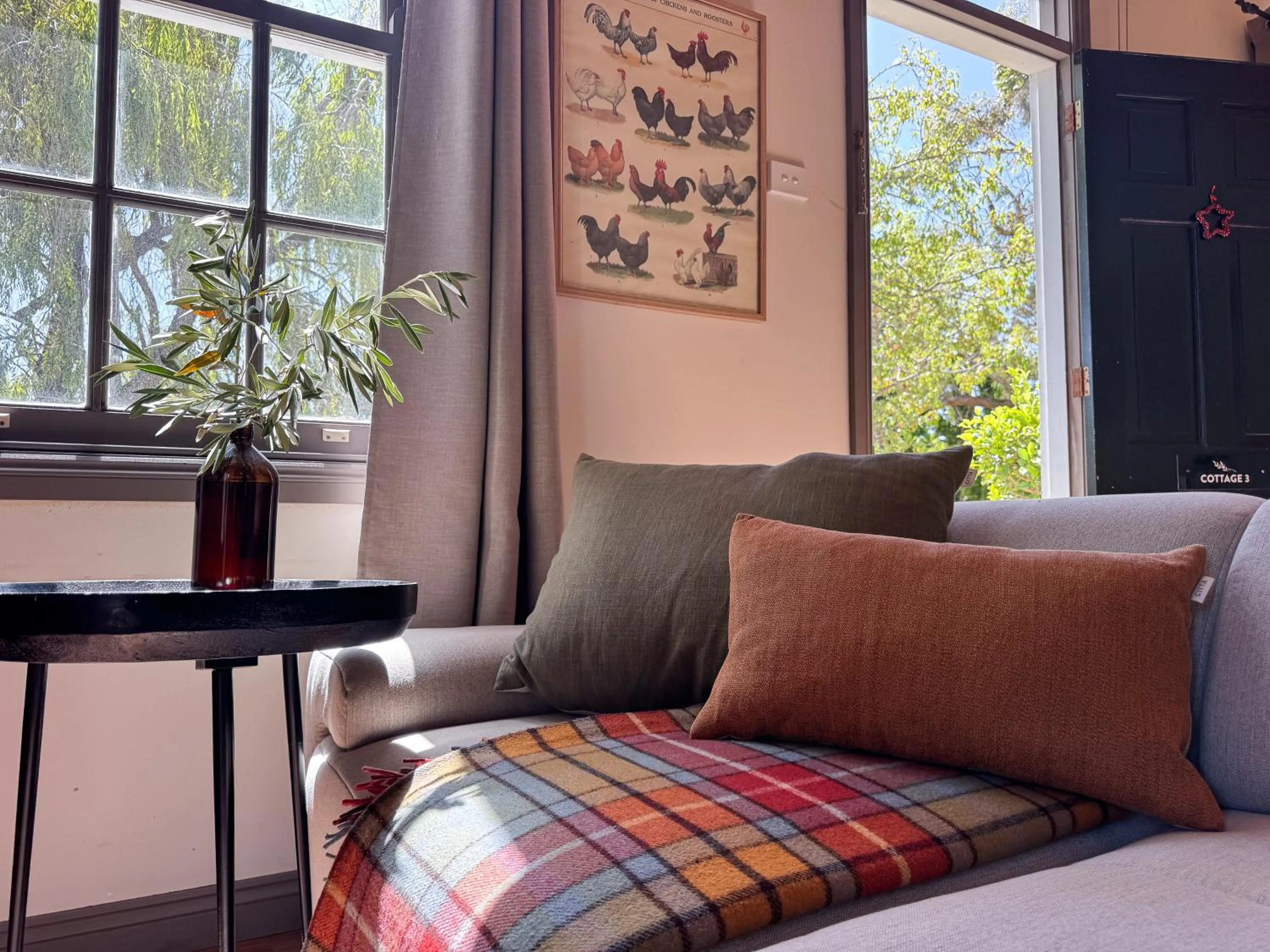 Bed in Clonmara Country House and Cottages