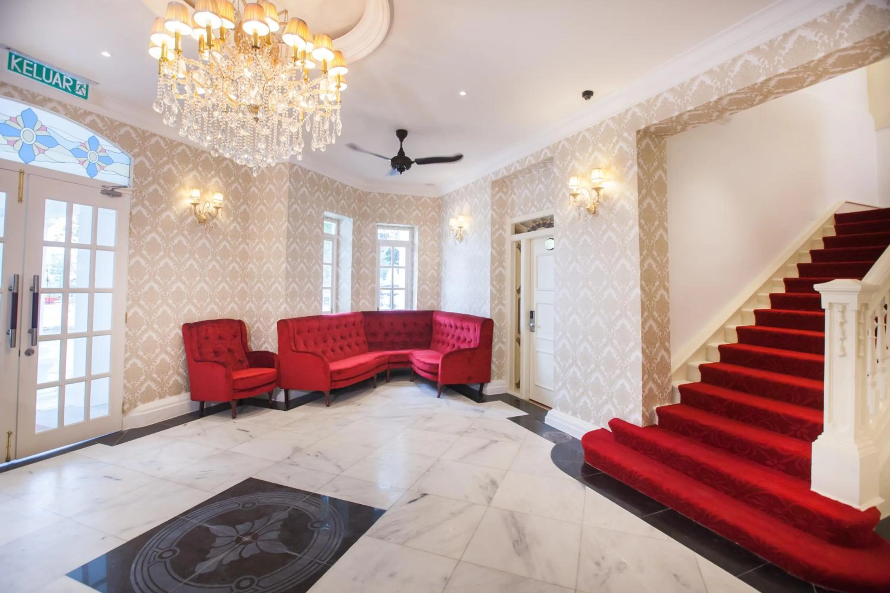 Lobby or reception in Apple Heritage Hotel