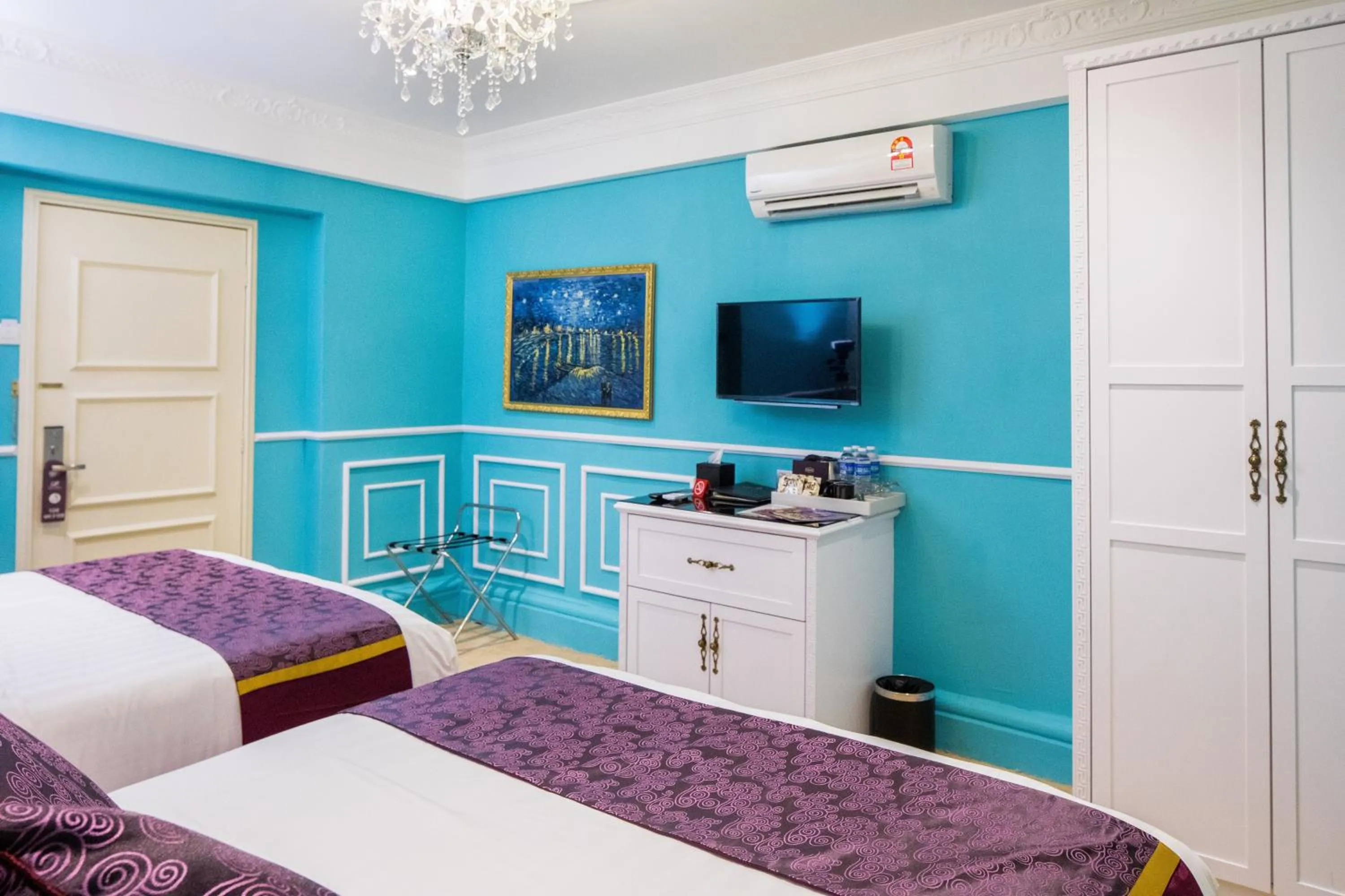 TV and multimedia, Bed in Apple Heritage Hotel