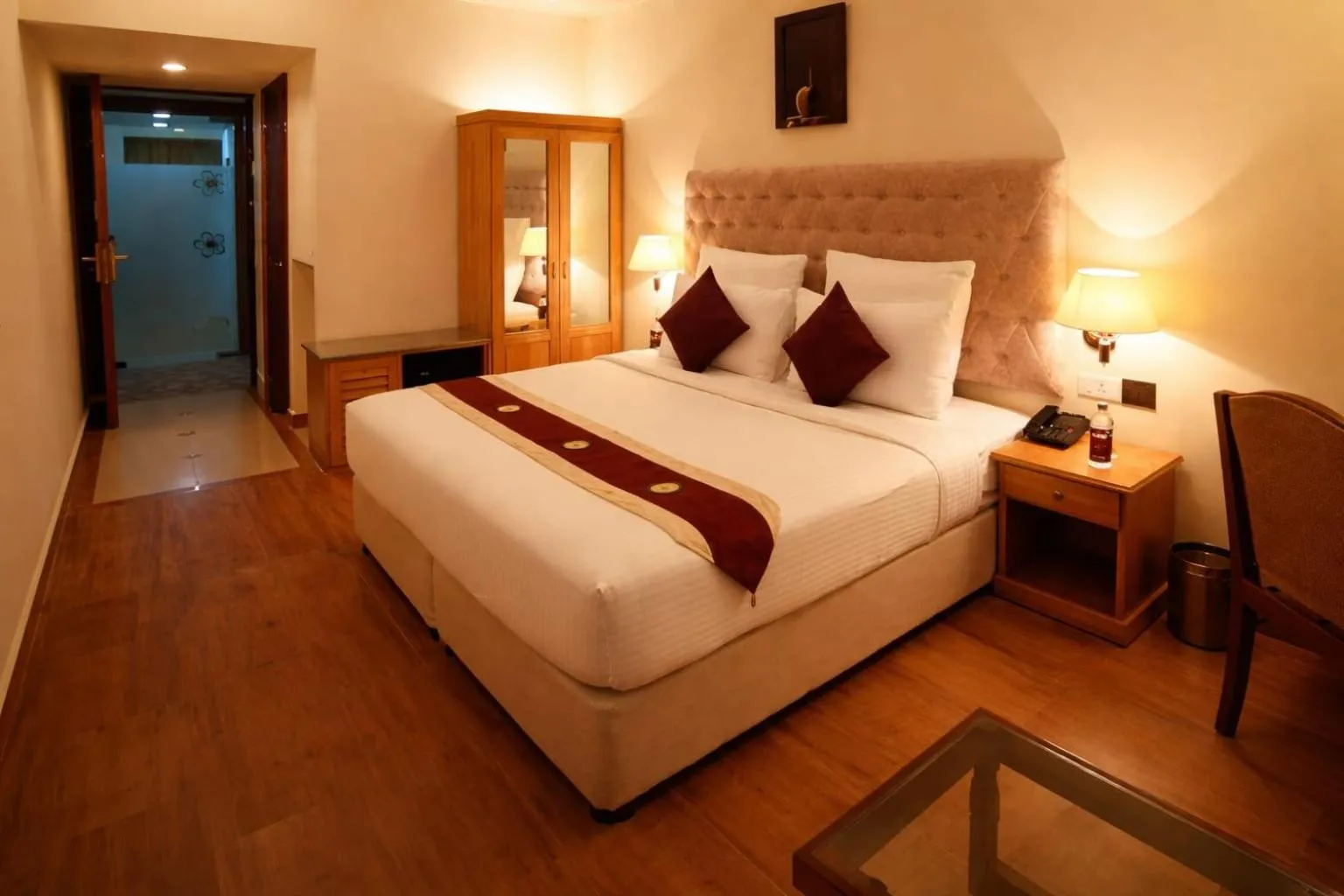 Bedroom, Bed in Saj Luciya -A Classified 4 Star Hotel