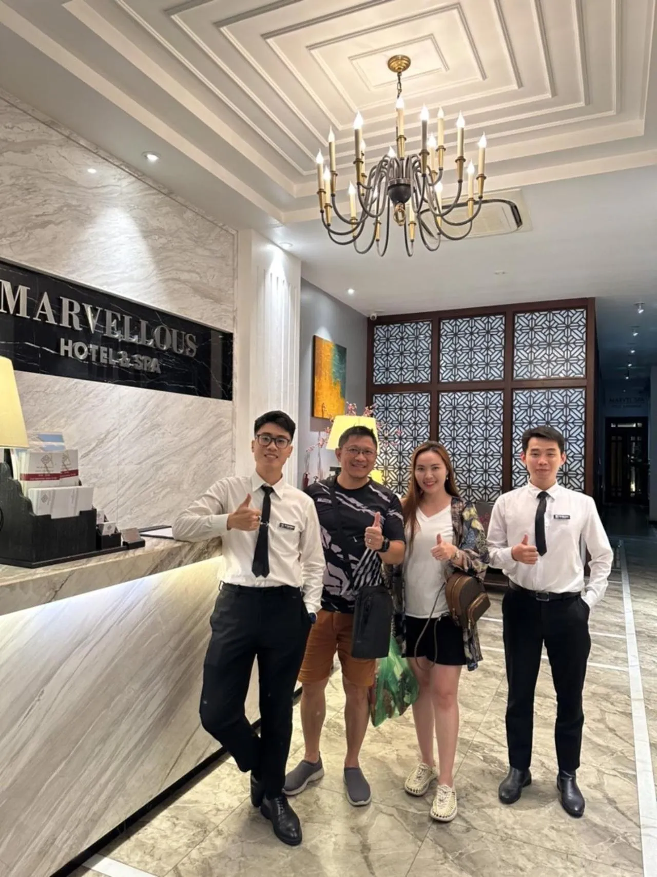 Lobby or reception in Hanoi Marvellous Hotel & Spa