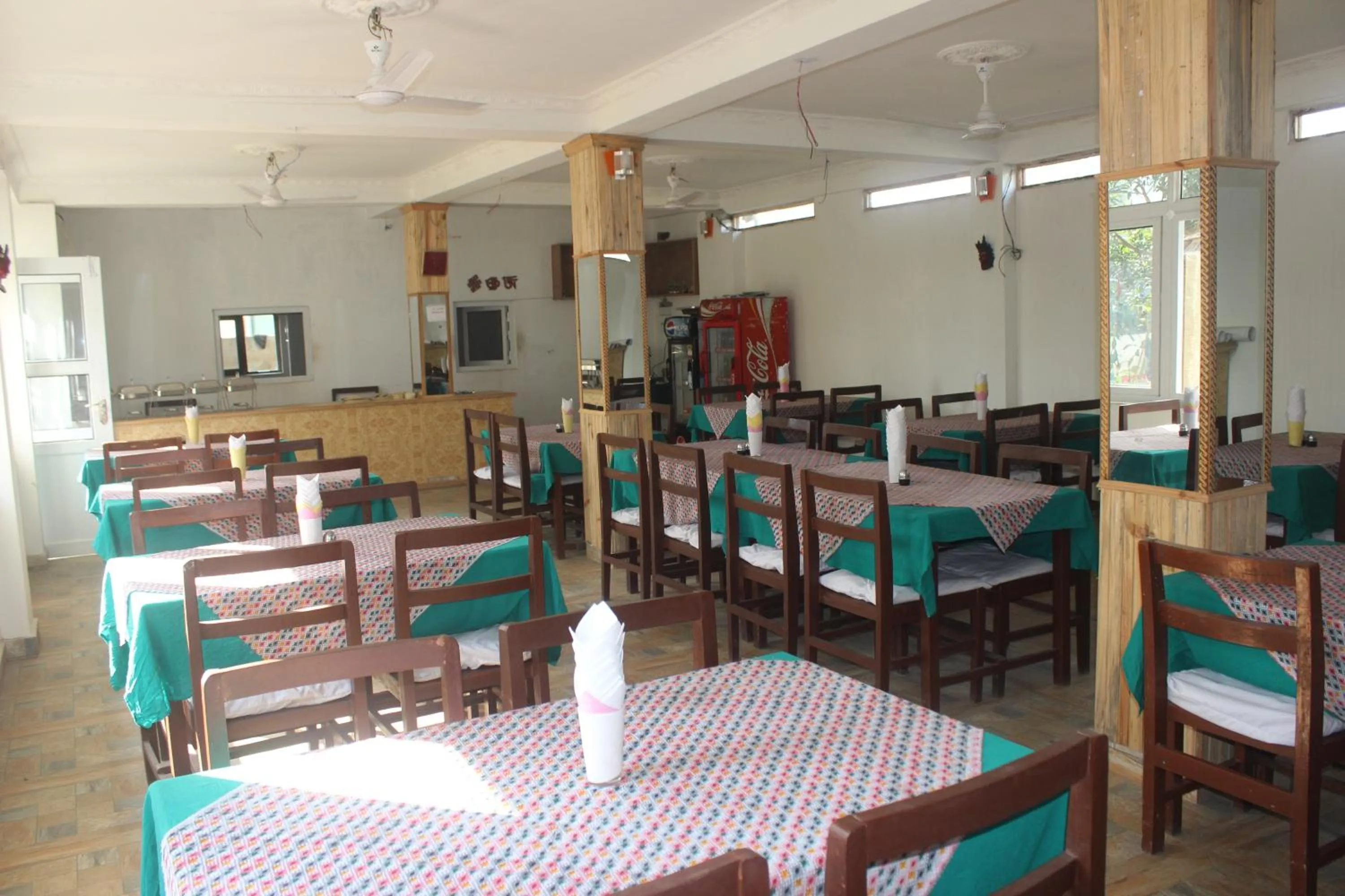 Restaurant/places to eat in Chitwan Forest Resort with swimming pool , Chitwan National Park
