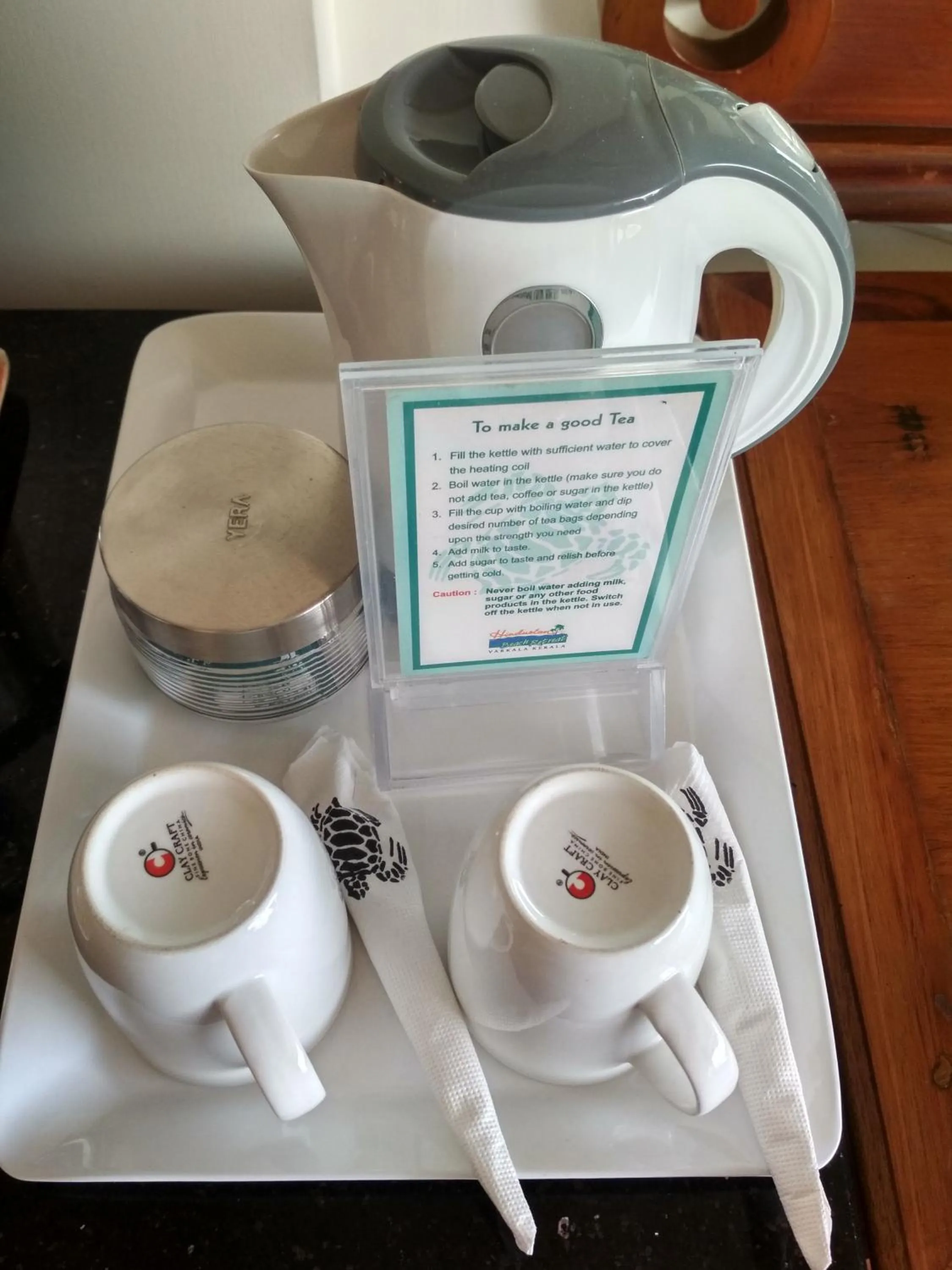 Coffee/Tea Facilities in Hindustan Beach Retreat