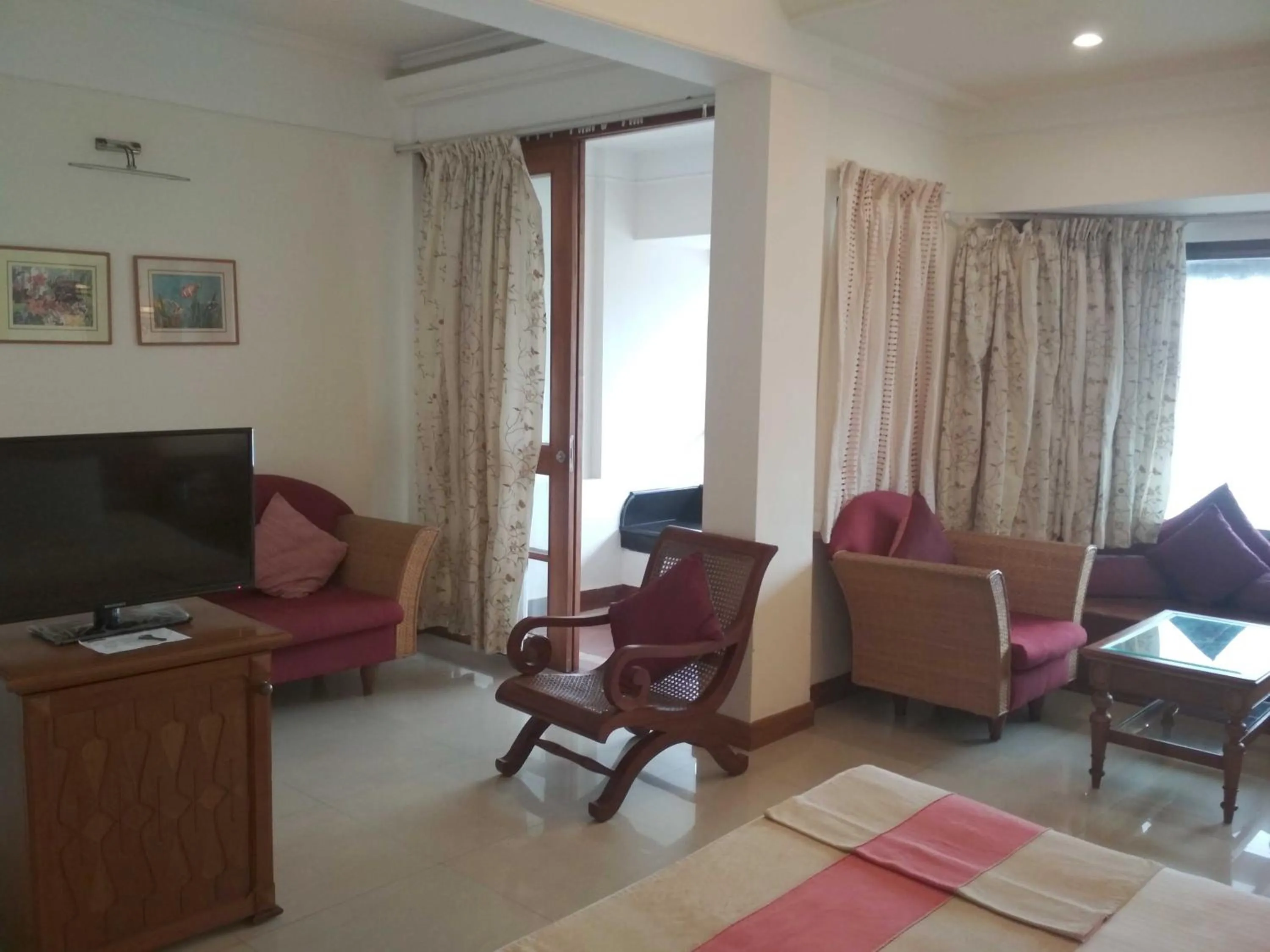 Seating Area in Hindustan Beach Retreat