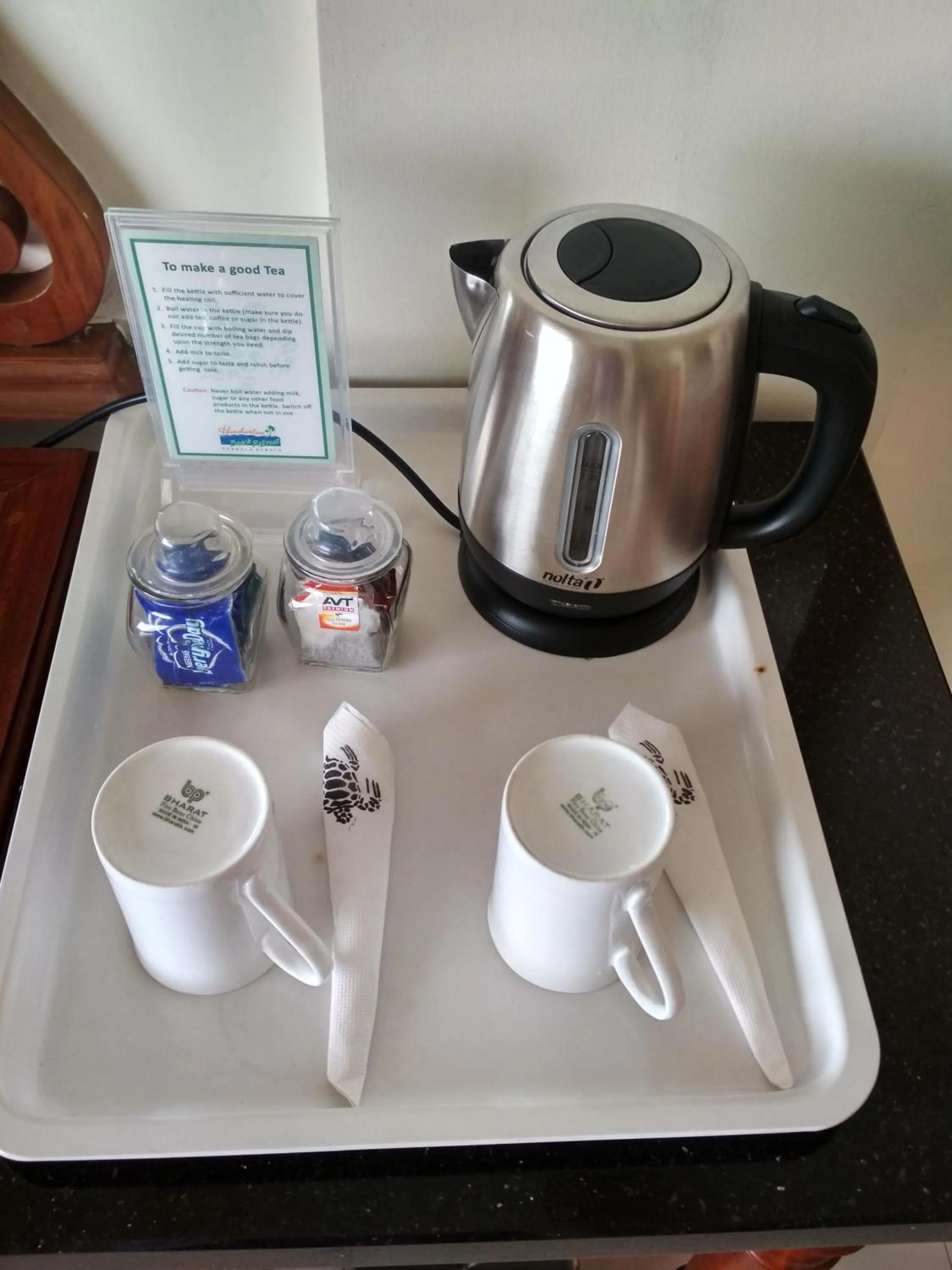 Coffee/tea facilities in Hindustan Beach Retreat