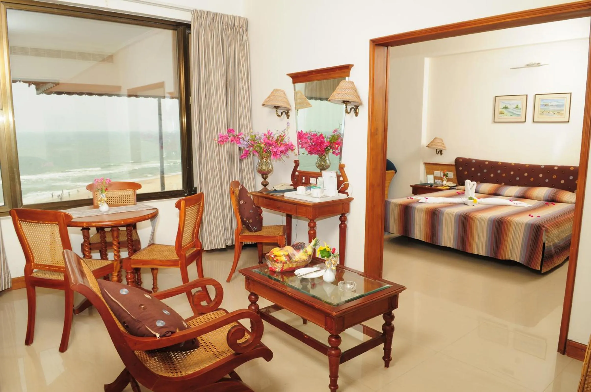 Living room in Hindustan Beach Retreat