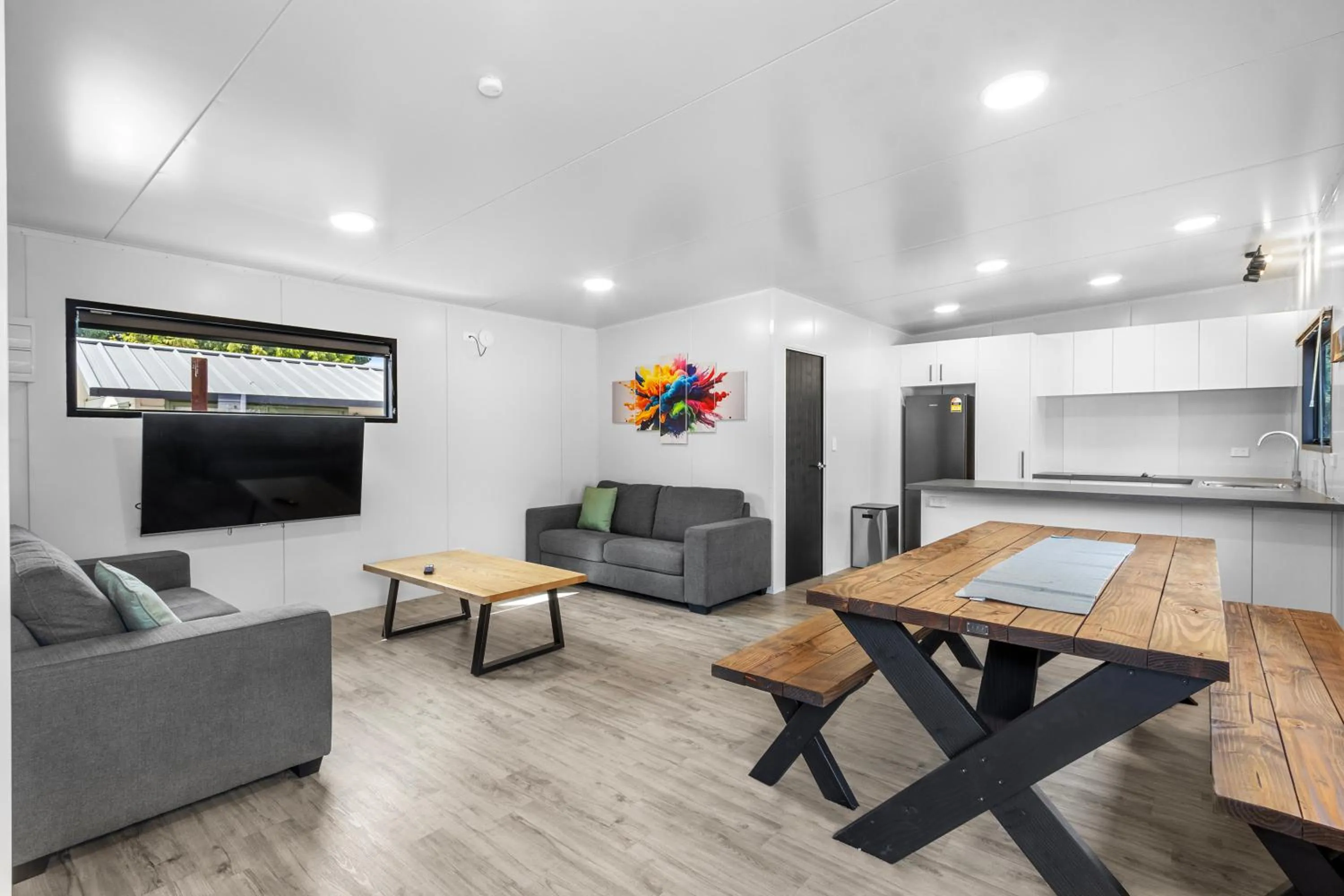 Dining area in North South Holiday Park