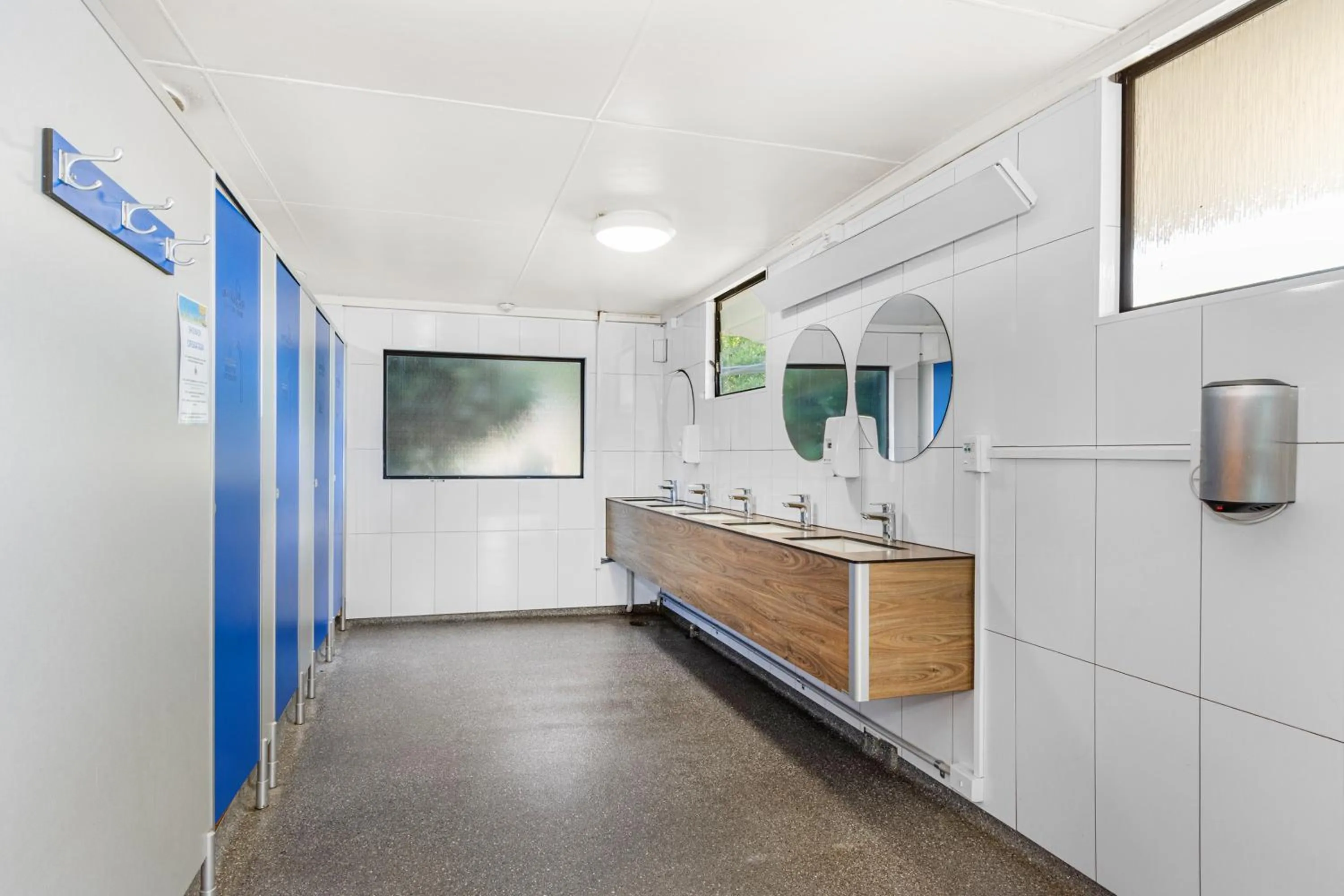 Bathroom in North South Holiday Park