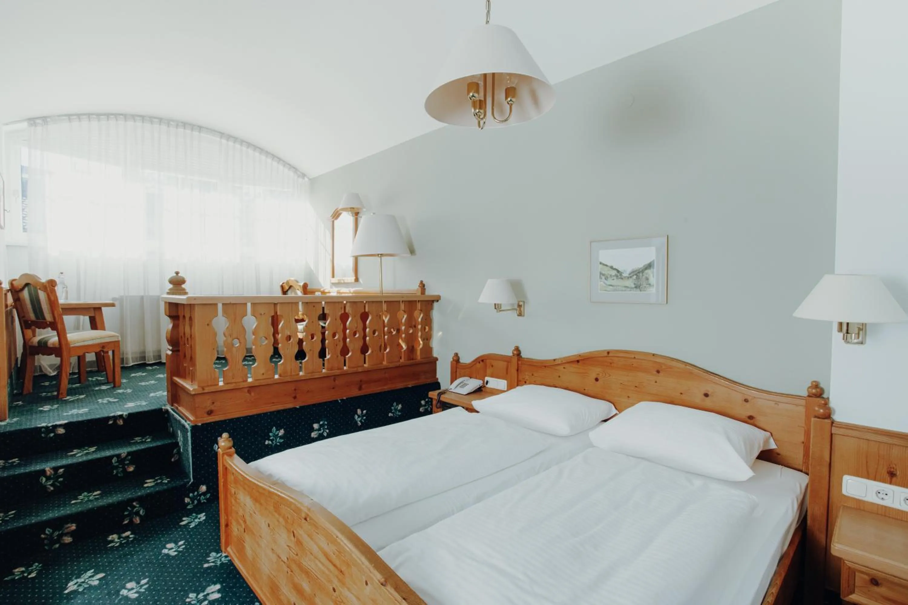 Bed in Langwies Genussherberge