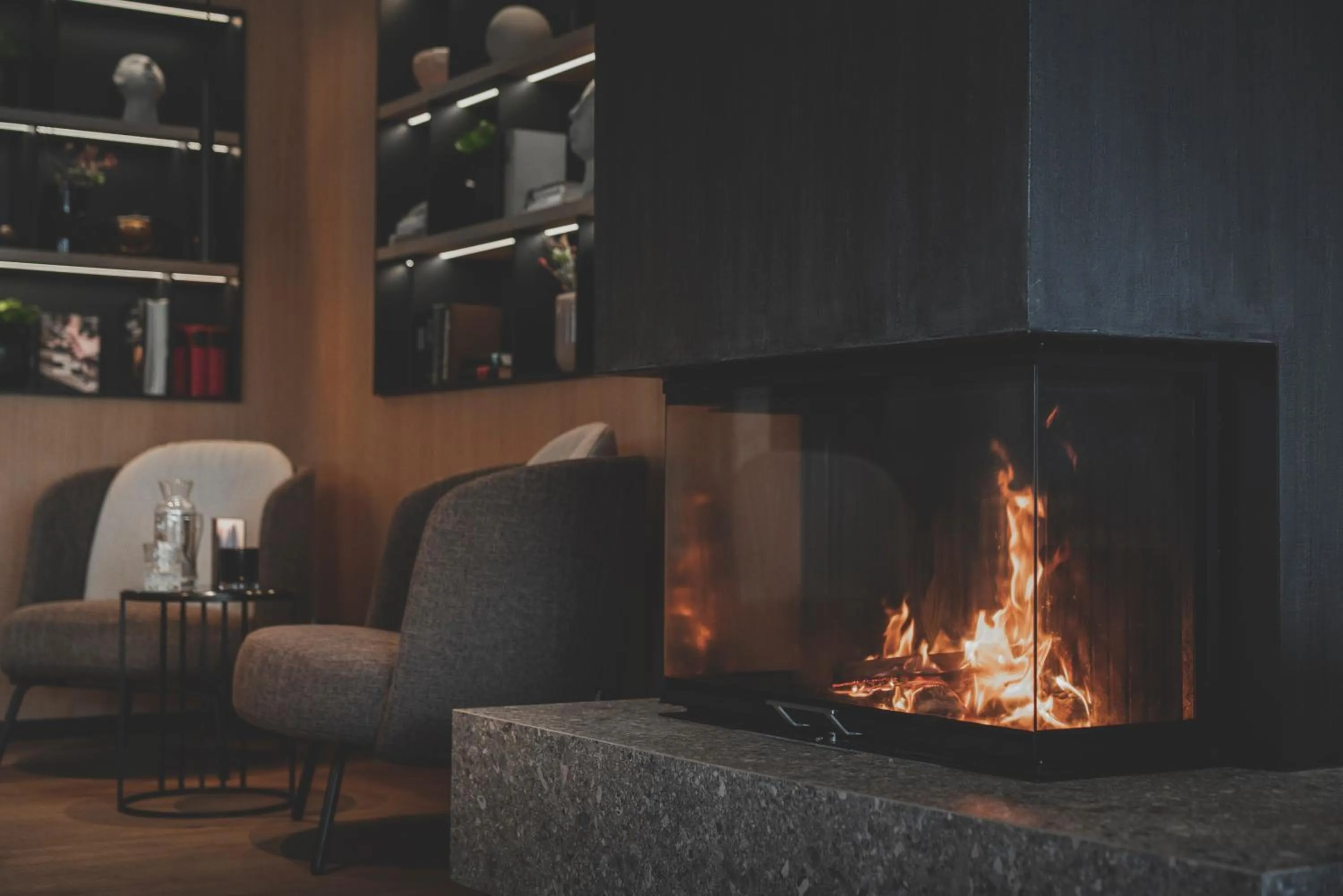 Lobby or reception in Langwies Genussherberge