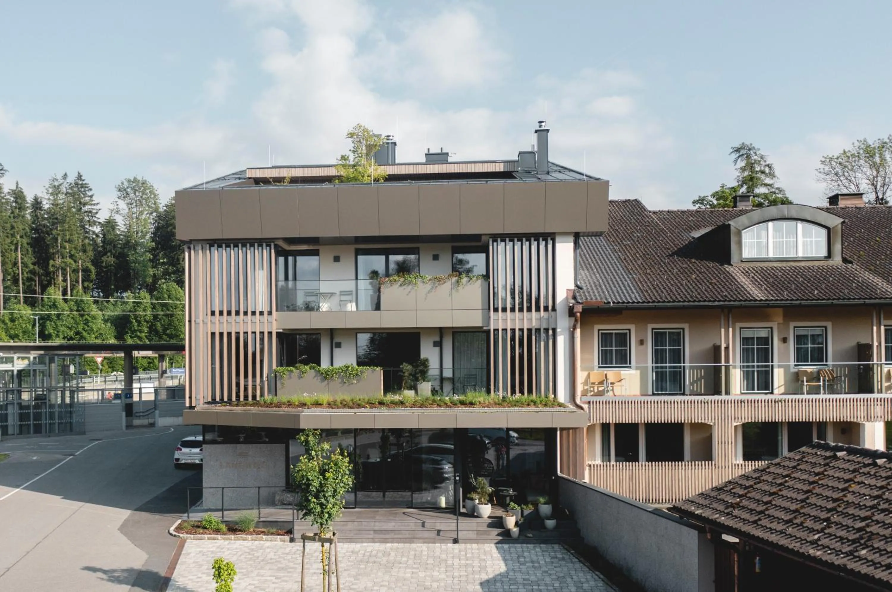 Property building in Langwies Genussherberge