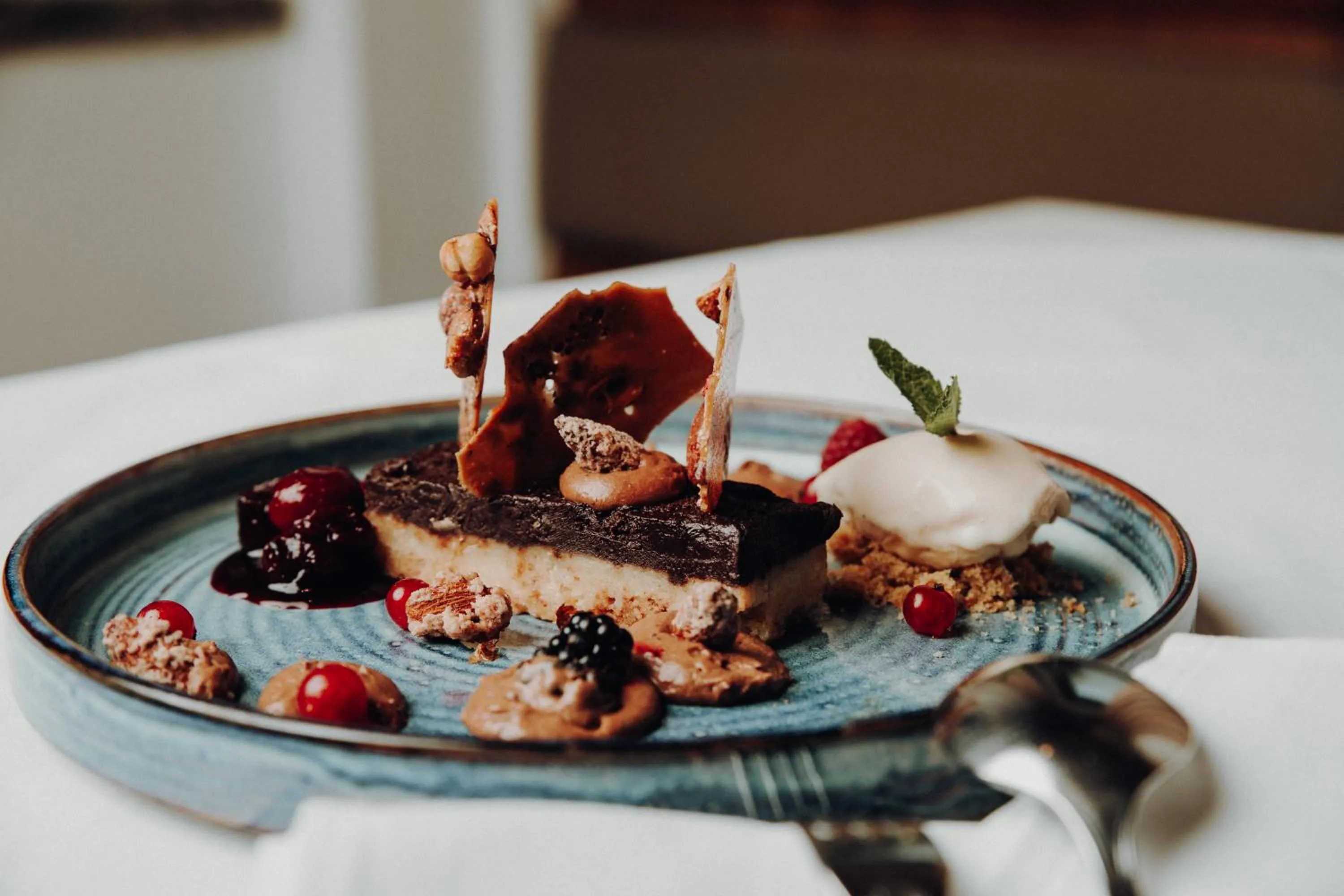 Restaurant/places to eat in Langwies Genussherberge