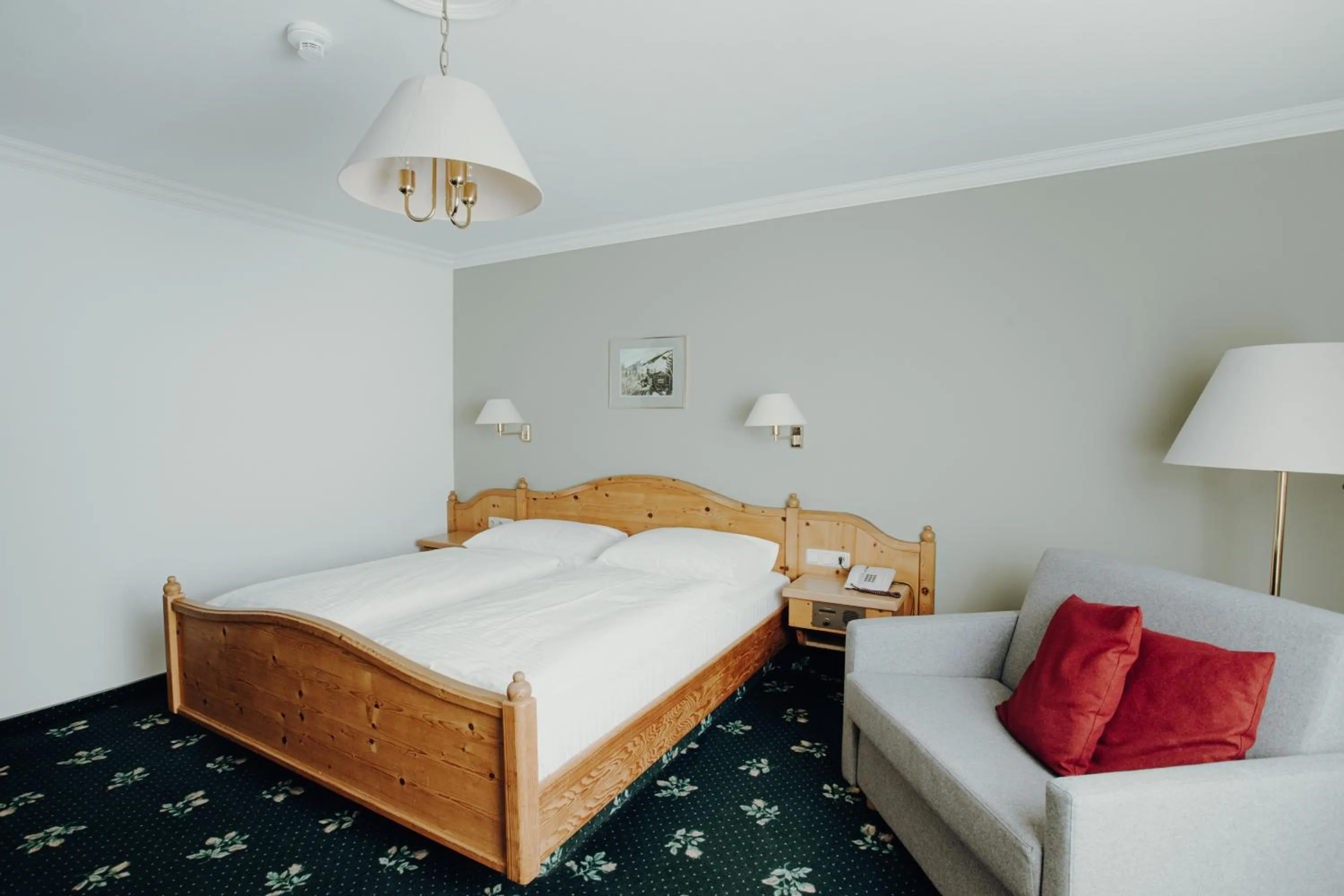 Bed in Langwies Genussherberge