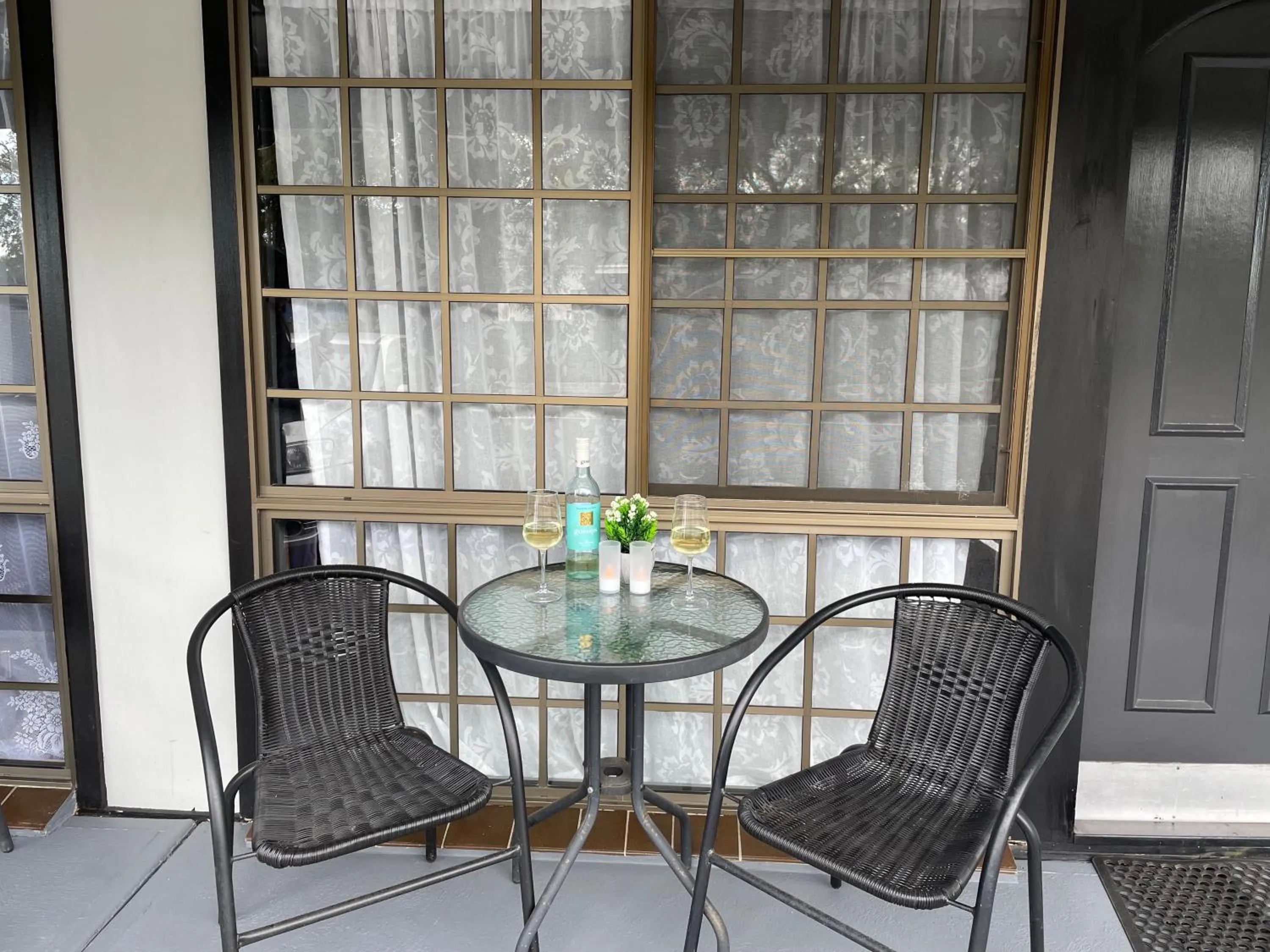 Balcony/Terrace in Highway Motor Inn Taree