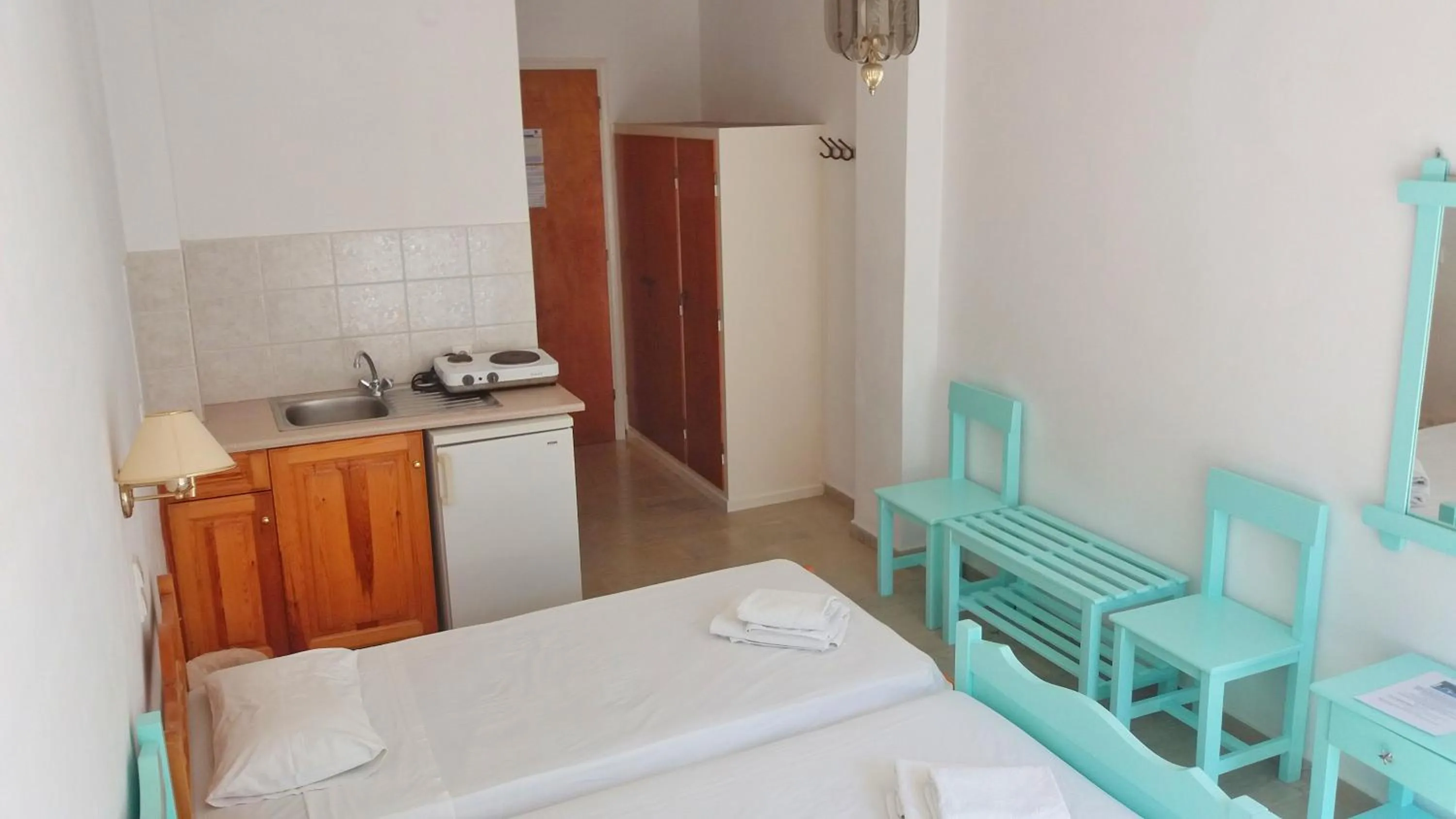 Photo of the whole room, Bed in Kymata Hotel