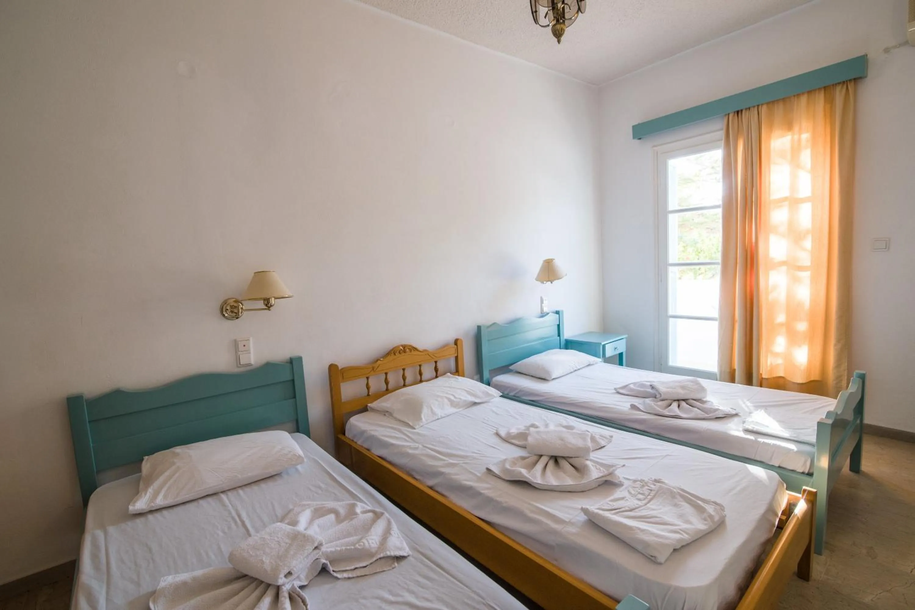 Photo of the whole room, Bed in Kymata Hotel