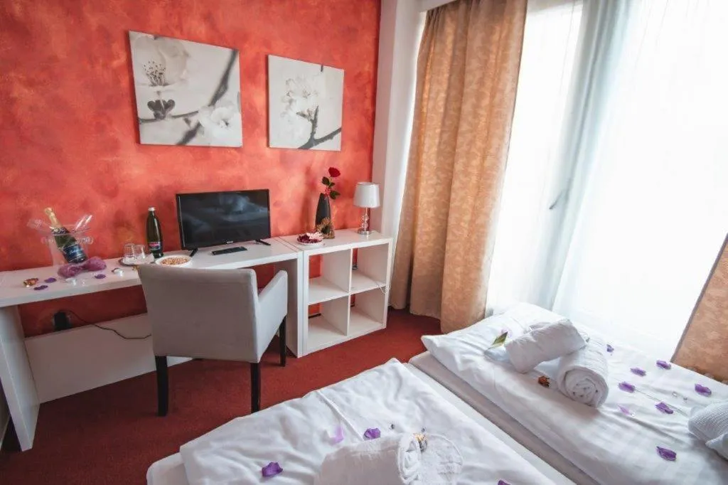 Bed in Wellness hotel Lucia