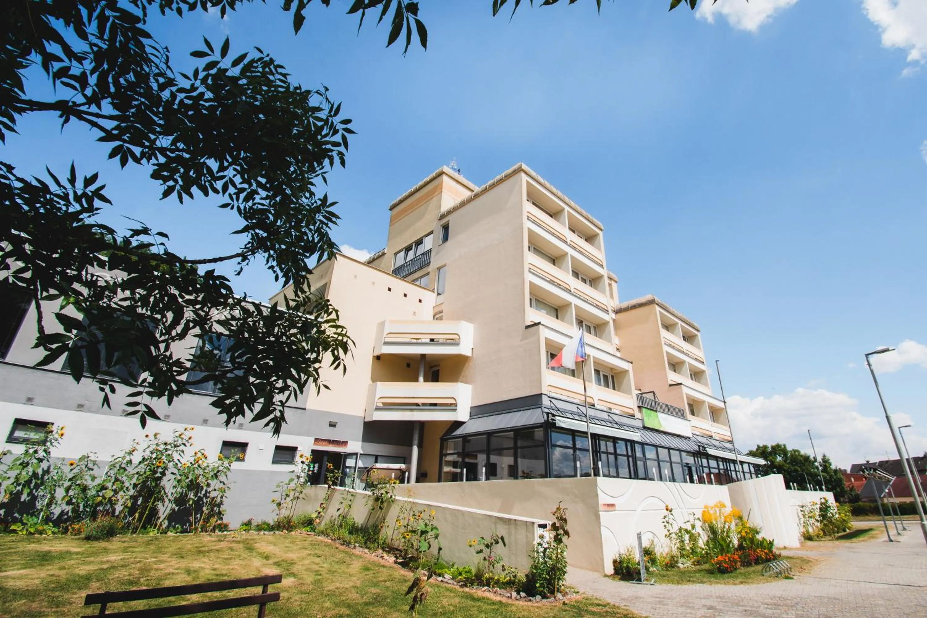 Property building in Wellness hotel Lucia