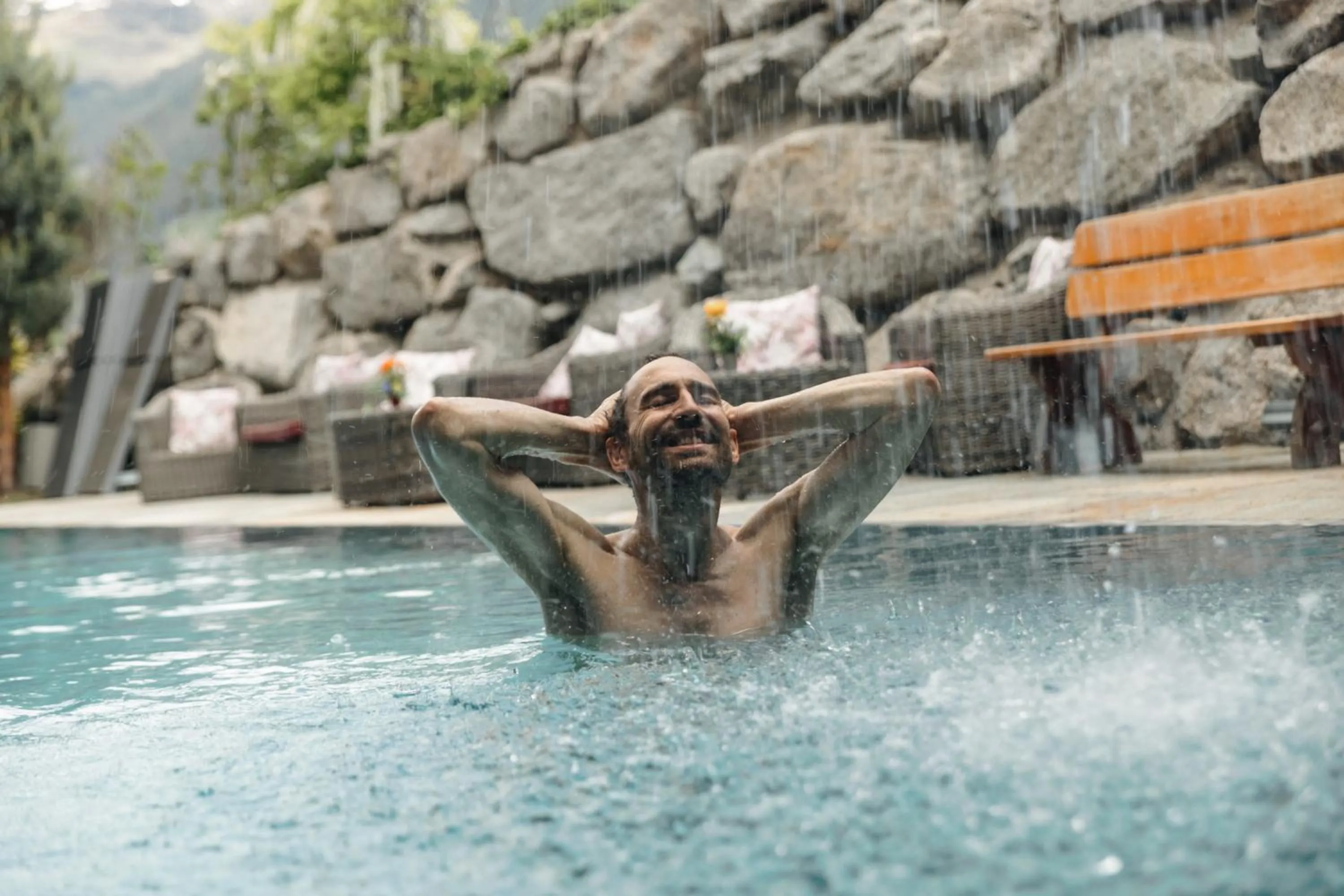 Swimming pool in Kohlerhof - 4 Star Wellness & Active Hotel