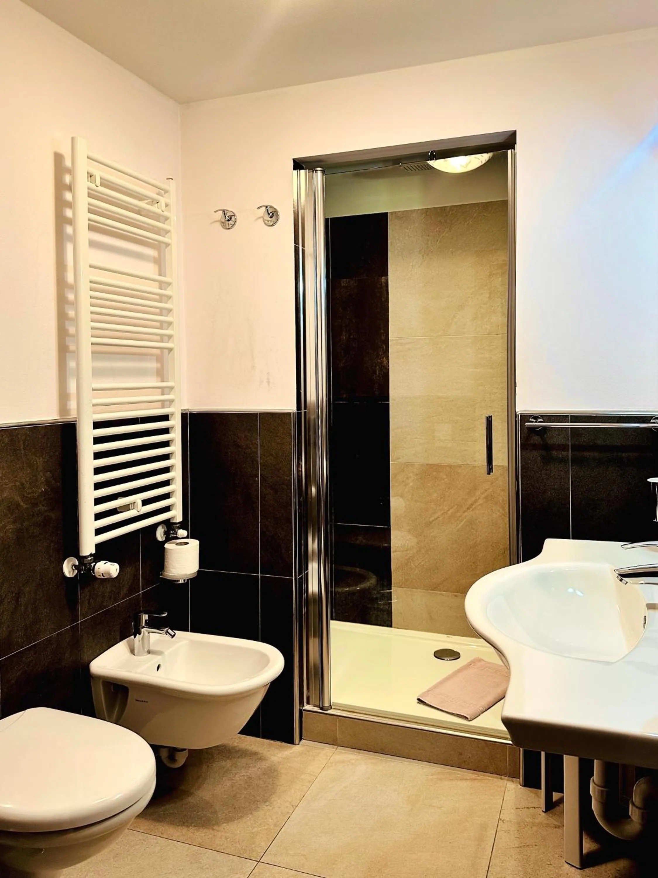 Bathroom in Alpen Family Hotel Someda