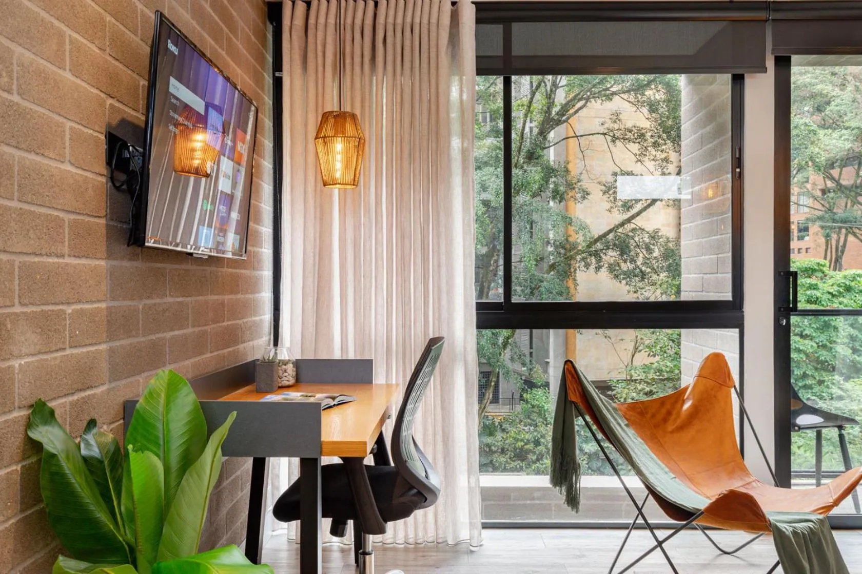 Seating area in Loma Verde Aparthotel