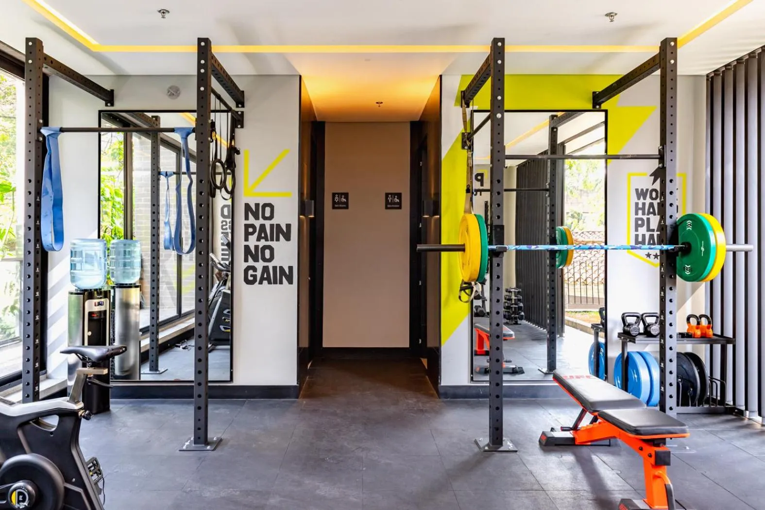 Fitness centre/facilities in Loma Verde Aparthotel