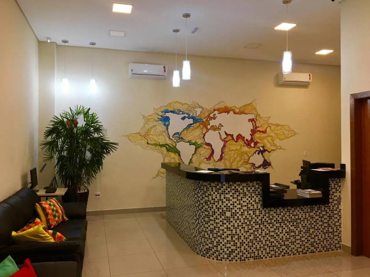 Lobby or reception in Tapera Hostel