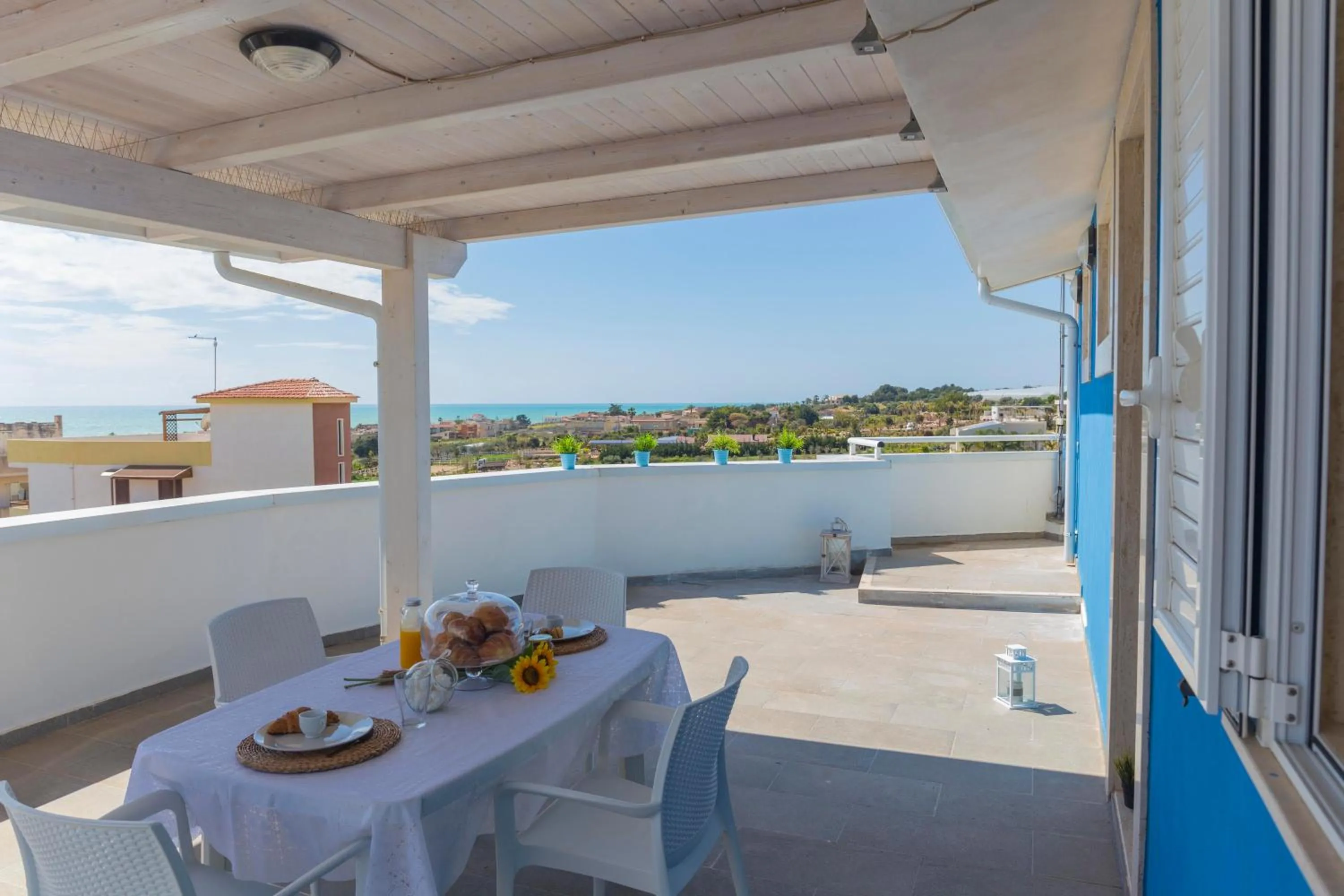 Balcony/Terrace in Mareinsicilia Cannamara Appartamenti