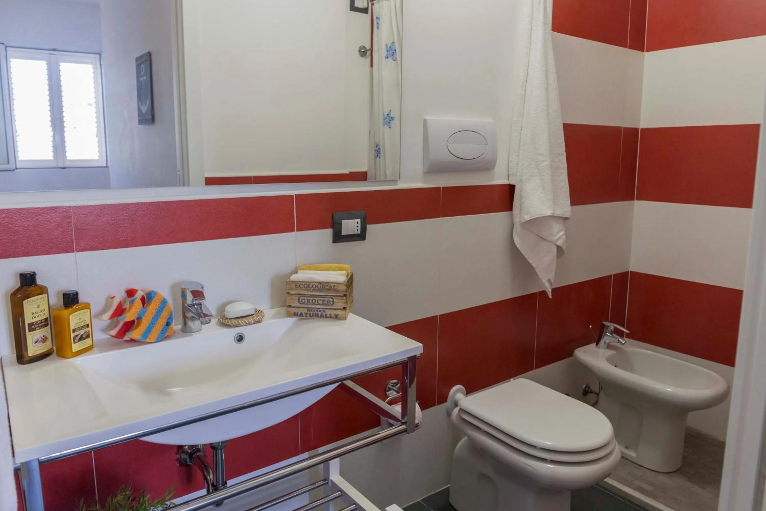 Bathroom in Mareinsicilia Cannamara Appartamenti