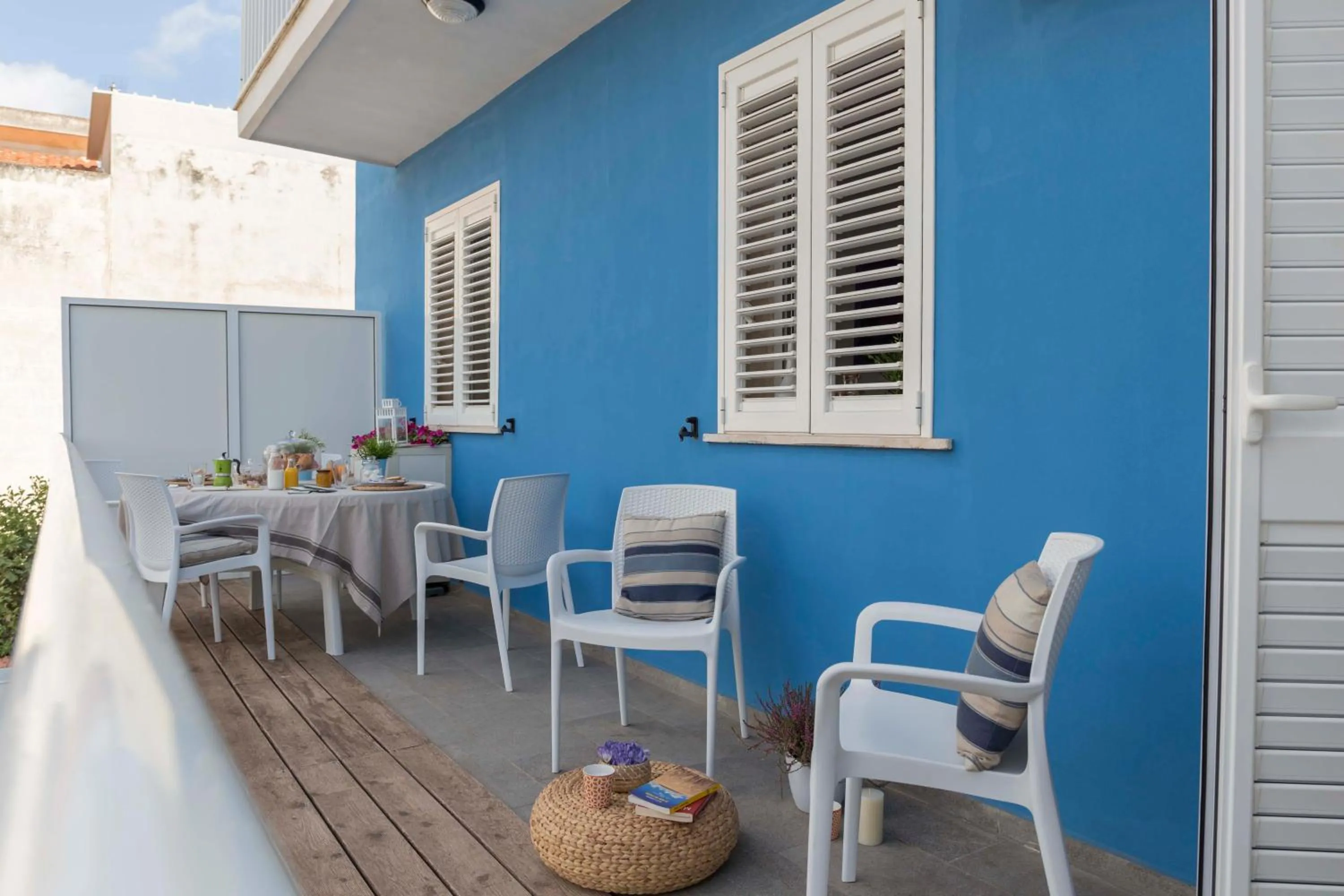 Balcony/Terrace in Mareinsicilia Cannamara Appartamenti
