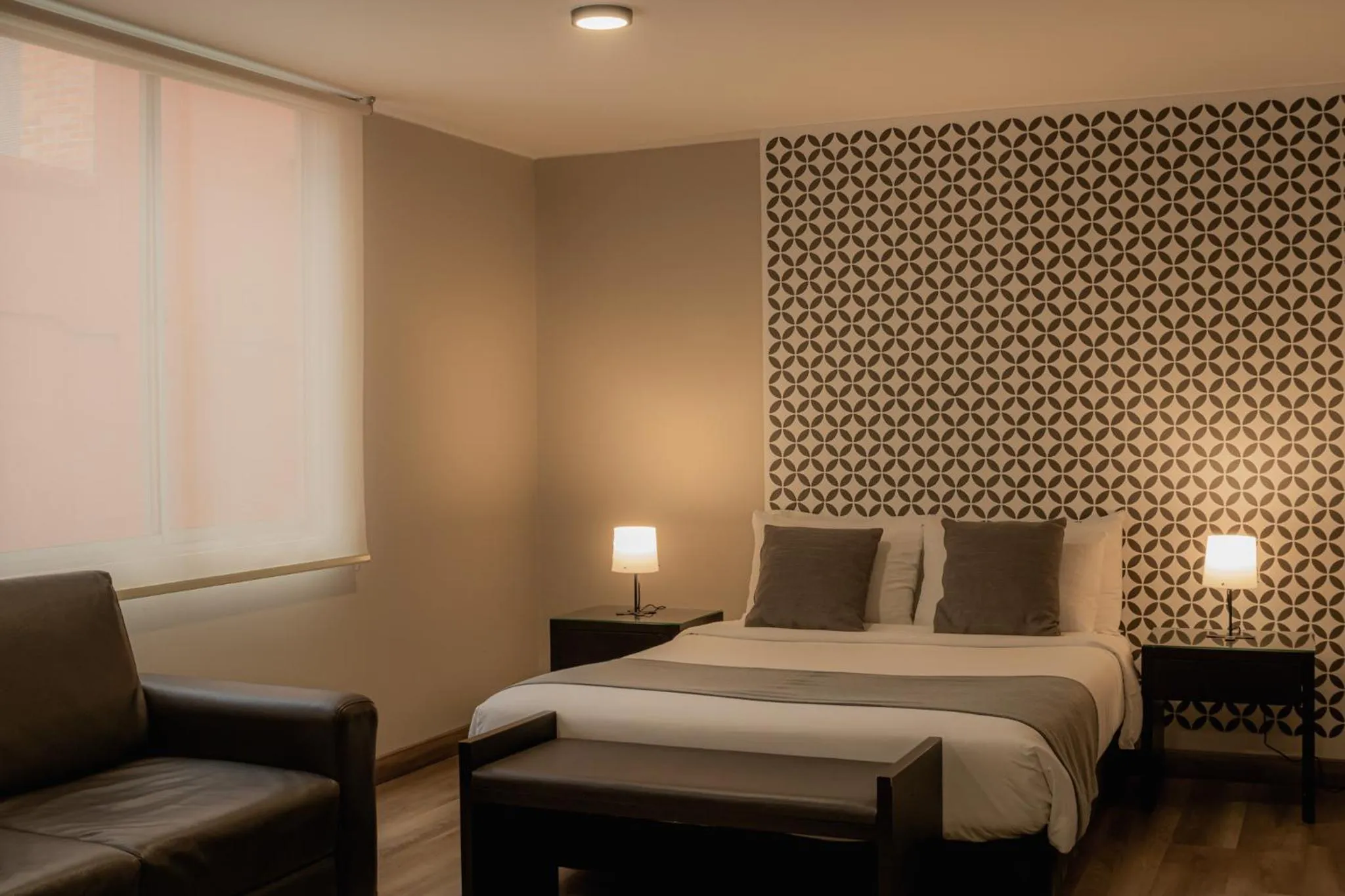 Bed in Hemma Bogotá Chapinero Premium Suites Hotel