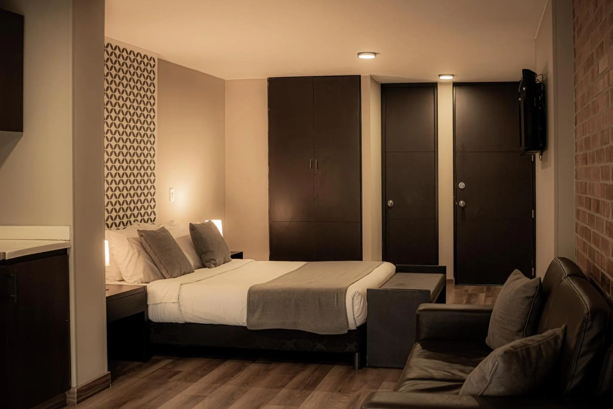 Bed in Hemma Bogotá Chapinero Premium Suites Hotel