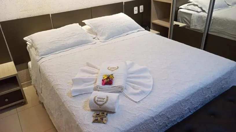 Bed in Tabatinga Residence Service - Flat 02