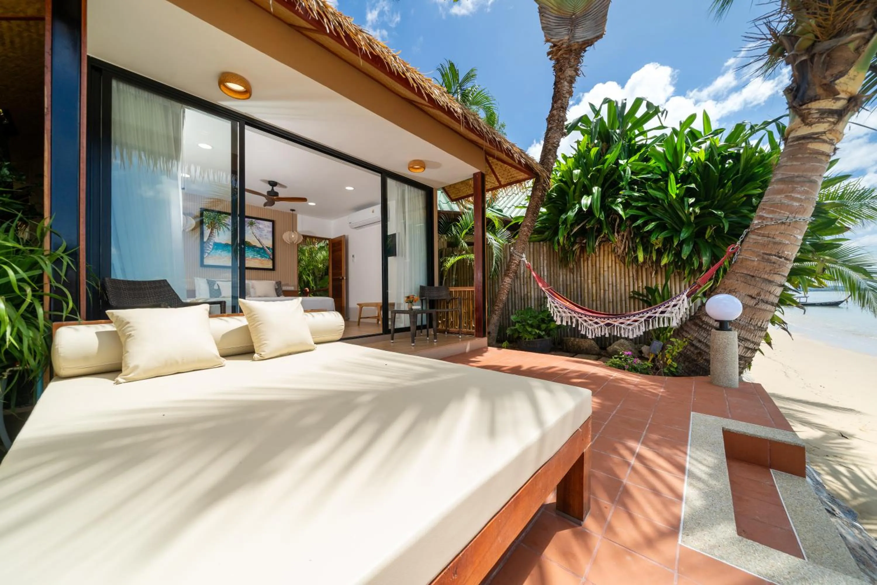 Patio in Friendship Beach Resort & Atmanjai Wellness Centre