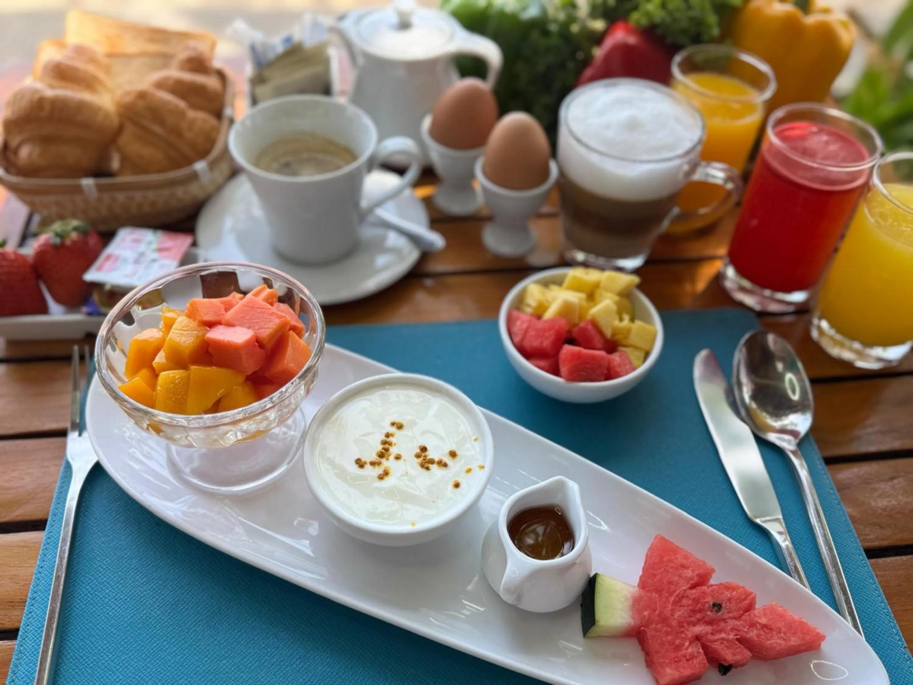 Breakfast in Friendship Beach Resort & Atmanjai Wellness Centre